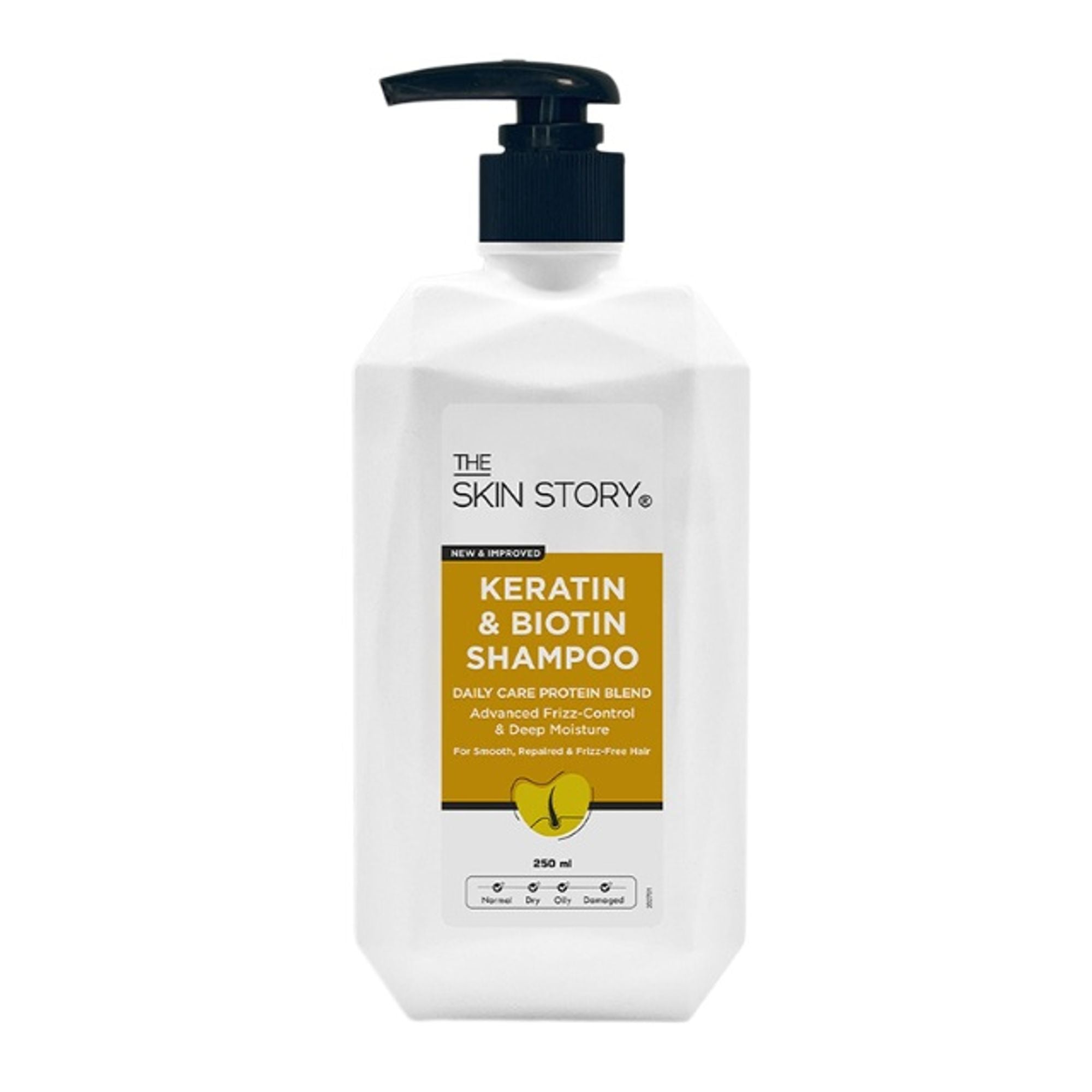 The Skin Story Advanced Frizz Control Keratin Shampoo