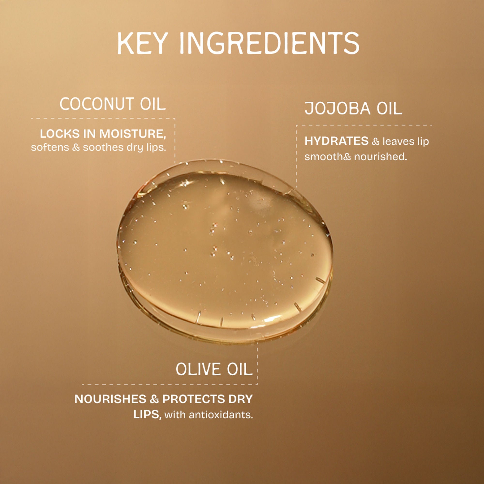 The Bare Bar Kesar Elaichi Lip Oil - Rich Oils For Pigmentation & Lip Healing