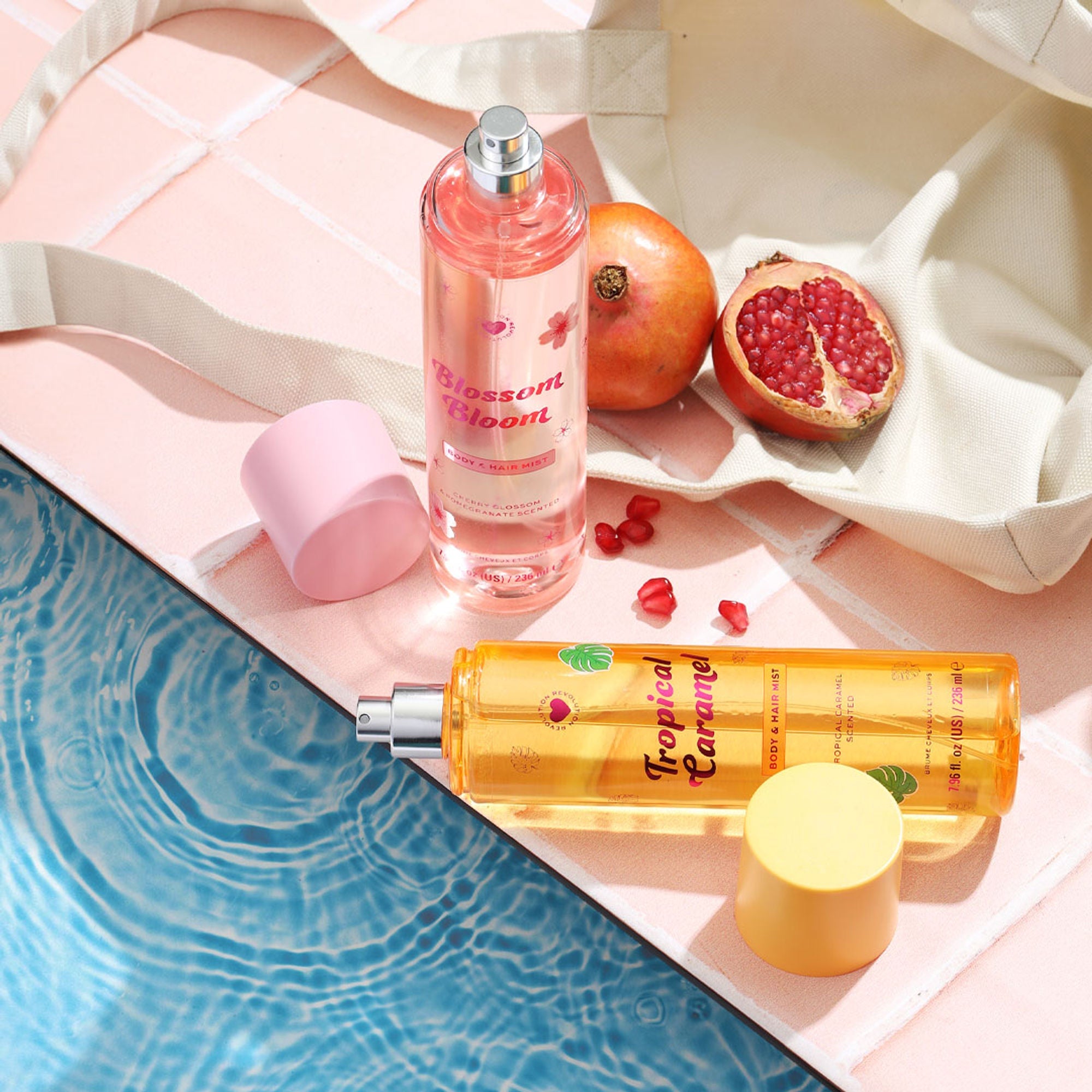 Makeup Revolution Tropical Caramel Hair And Body Mist