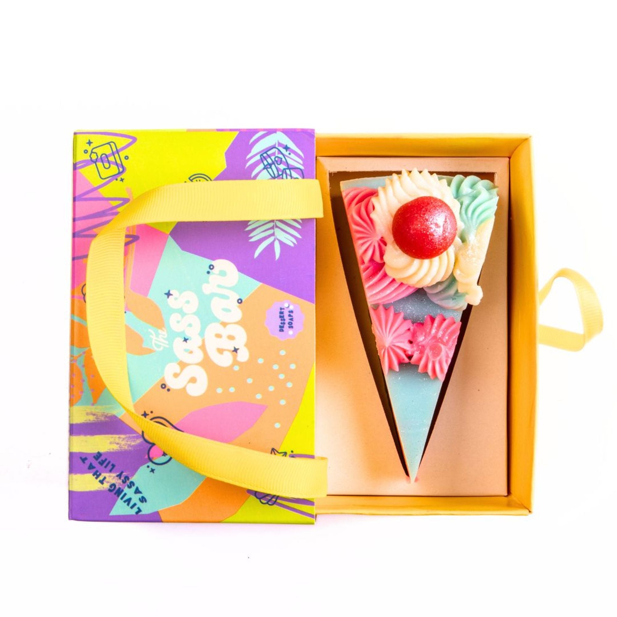 The Sass Bar Retro Confetti Cake Soap