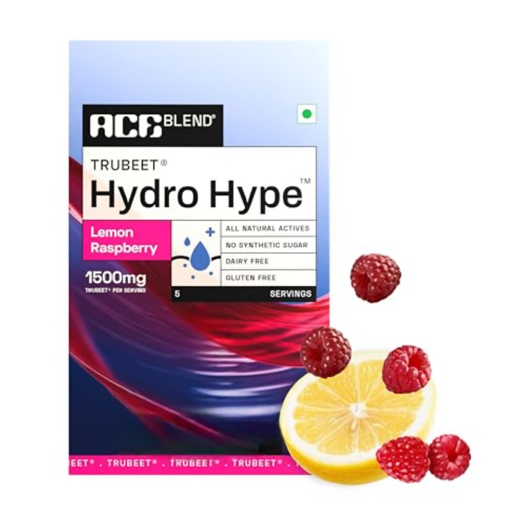 Ace Blend Hydro Hype Electrolyte Drink Mix - Java Plum, Spicy Guava, Lemon Raspberry