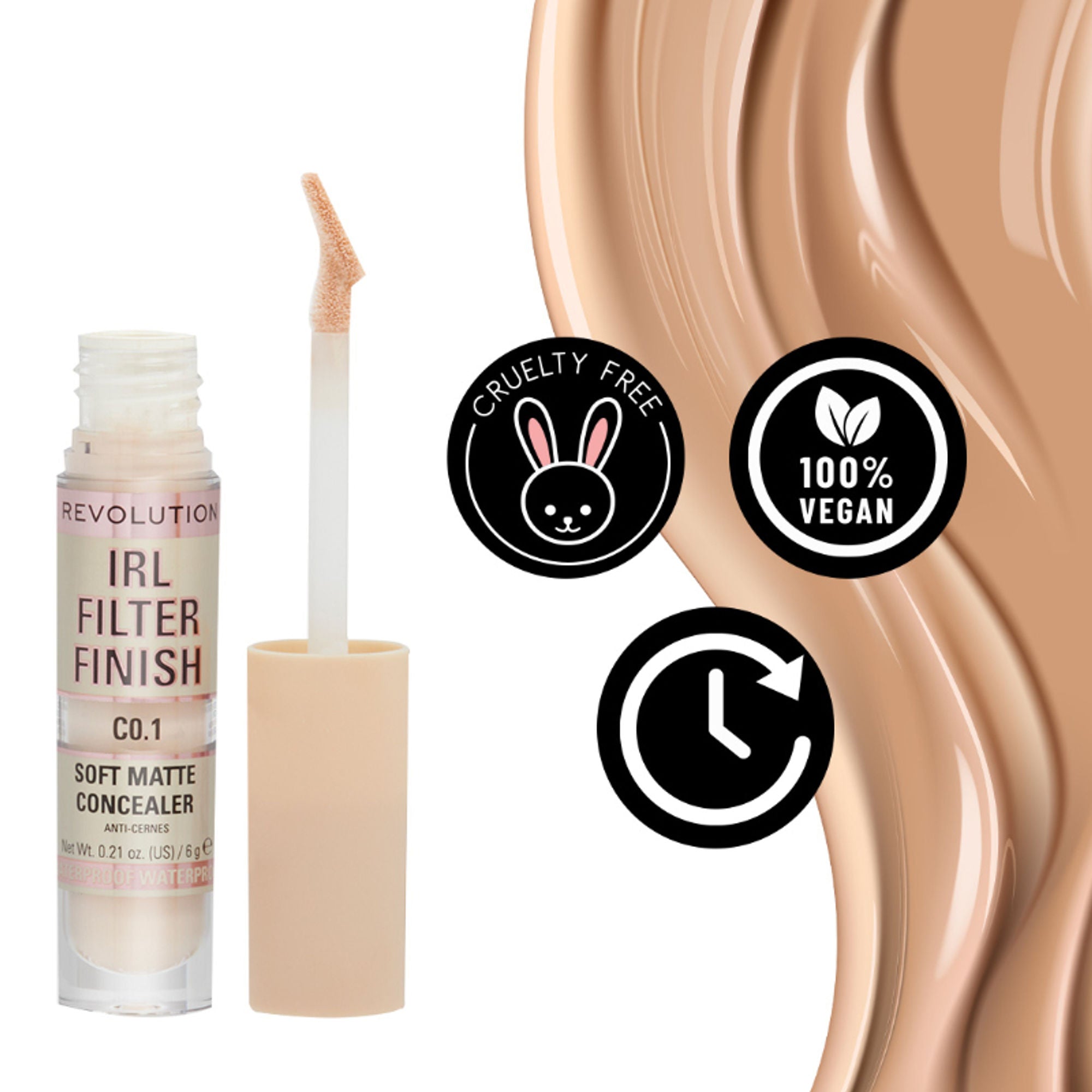 Makeup Revolution IRL Filter Finish Concealer - C9