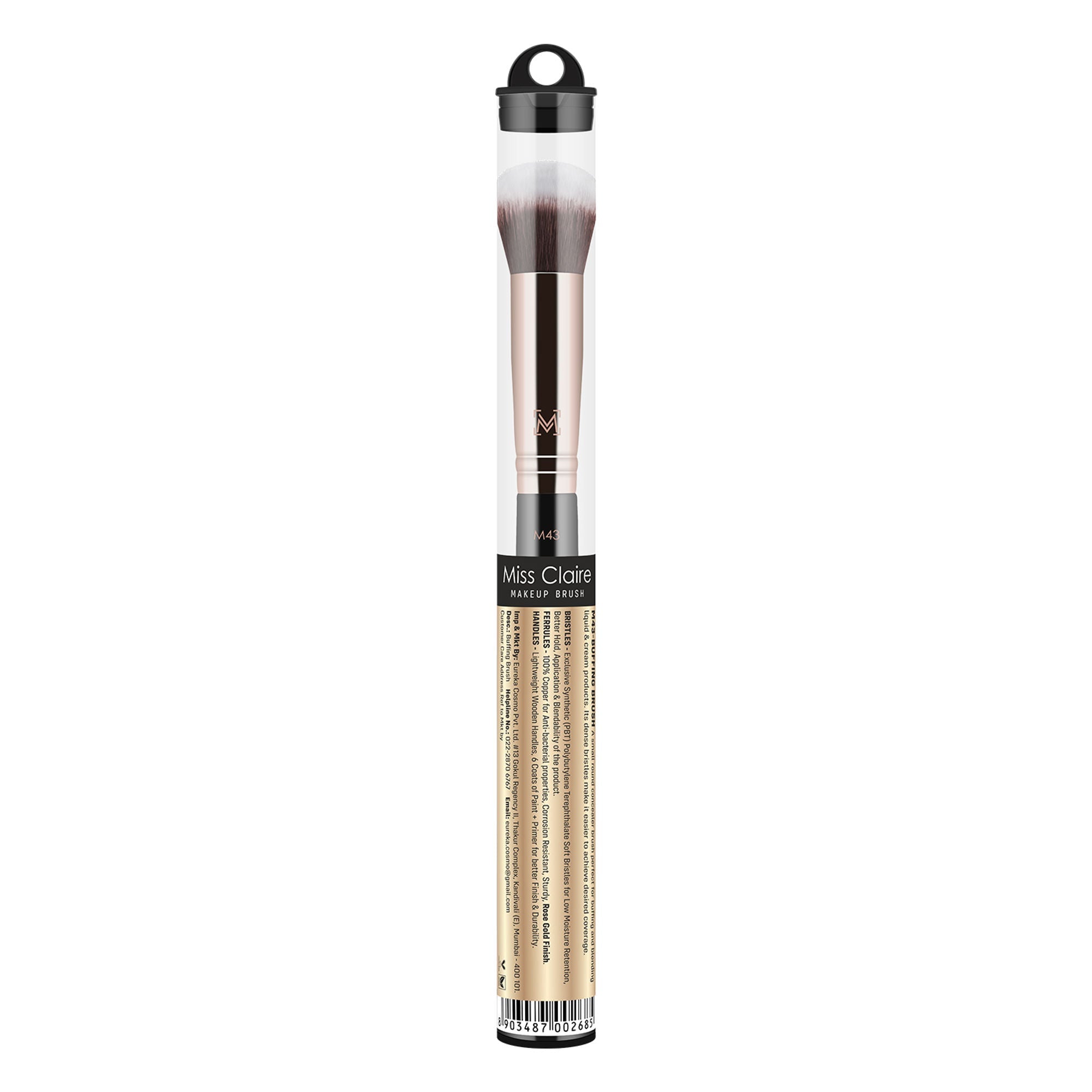 Miss Claire M43 - Buffing Brush - Rose Gold