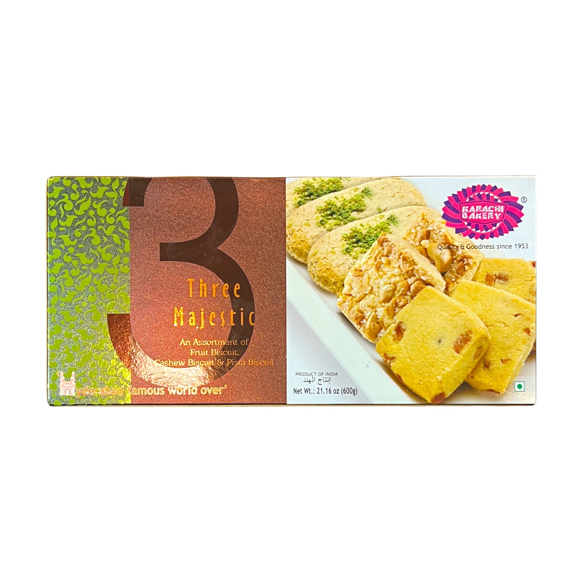 Karachi Bakery Three Majestic Biscuits 600g