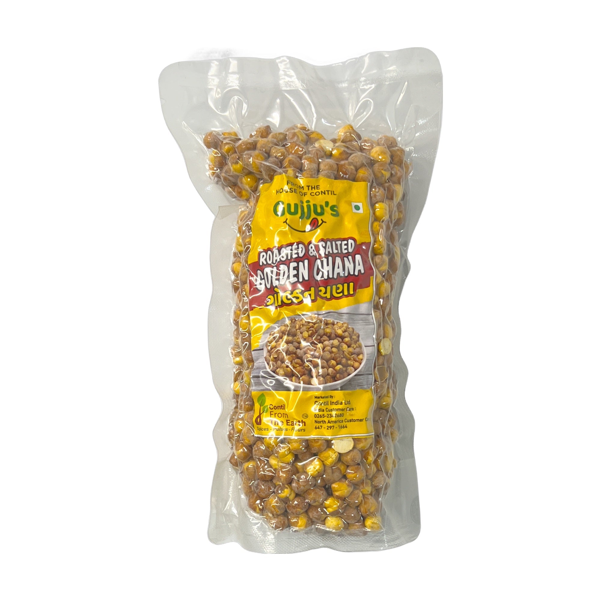 Gujju's Roasted & Salted Golden Chana 250g