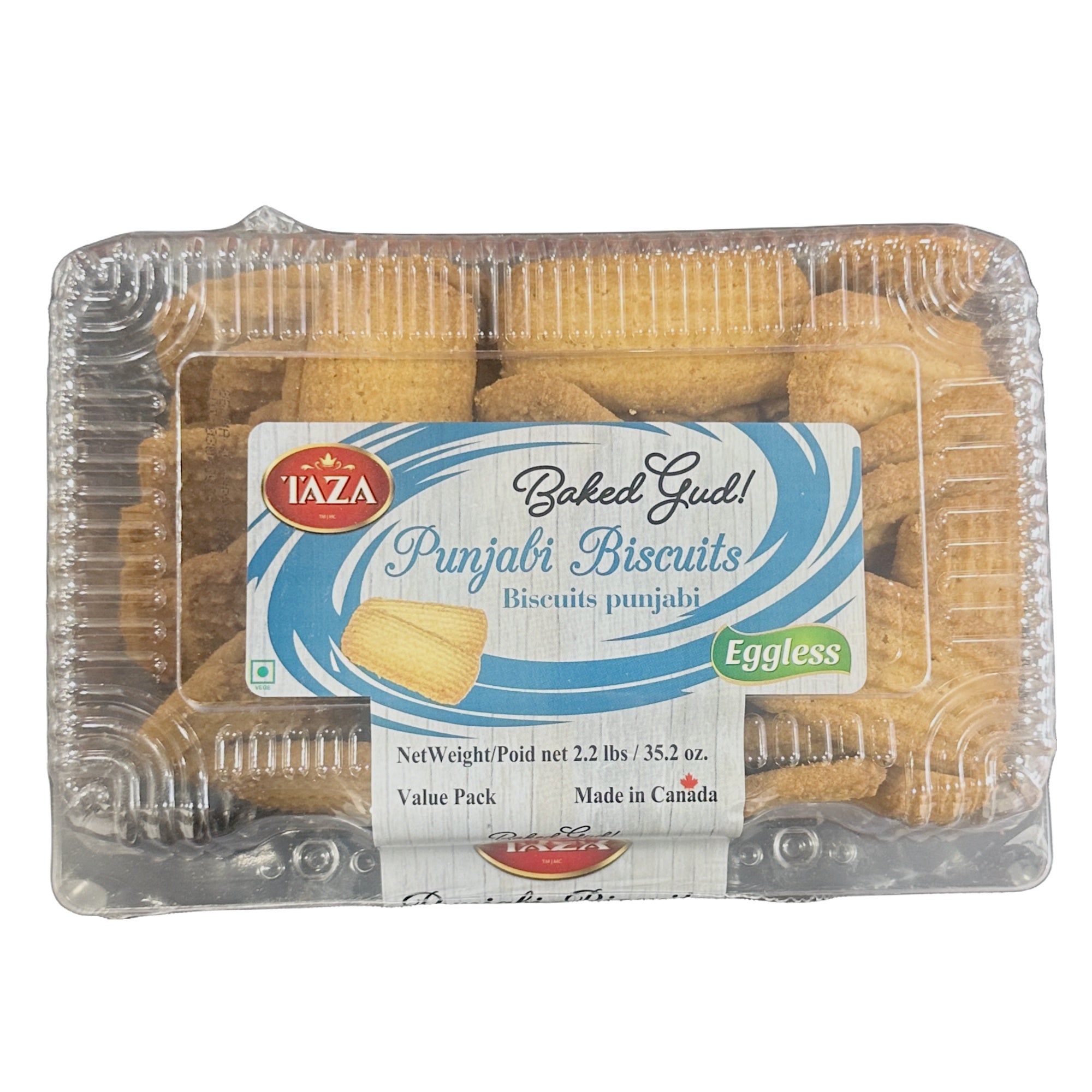 Taza Baked Punjabi Biscuits (Eggless) 2.2lb