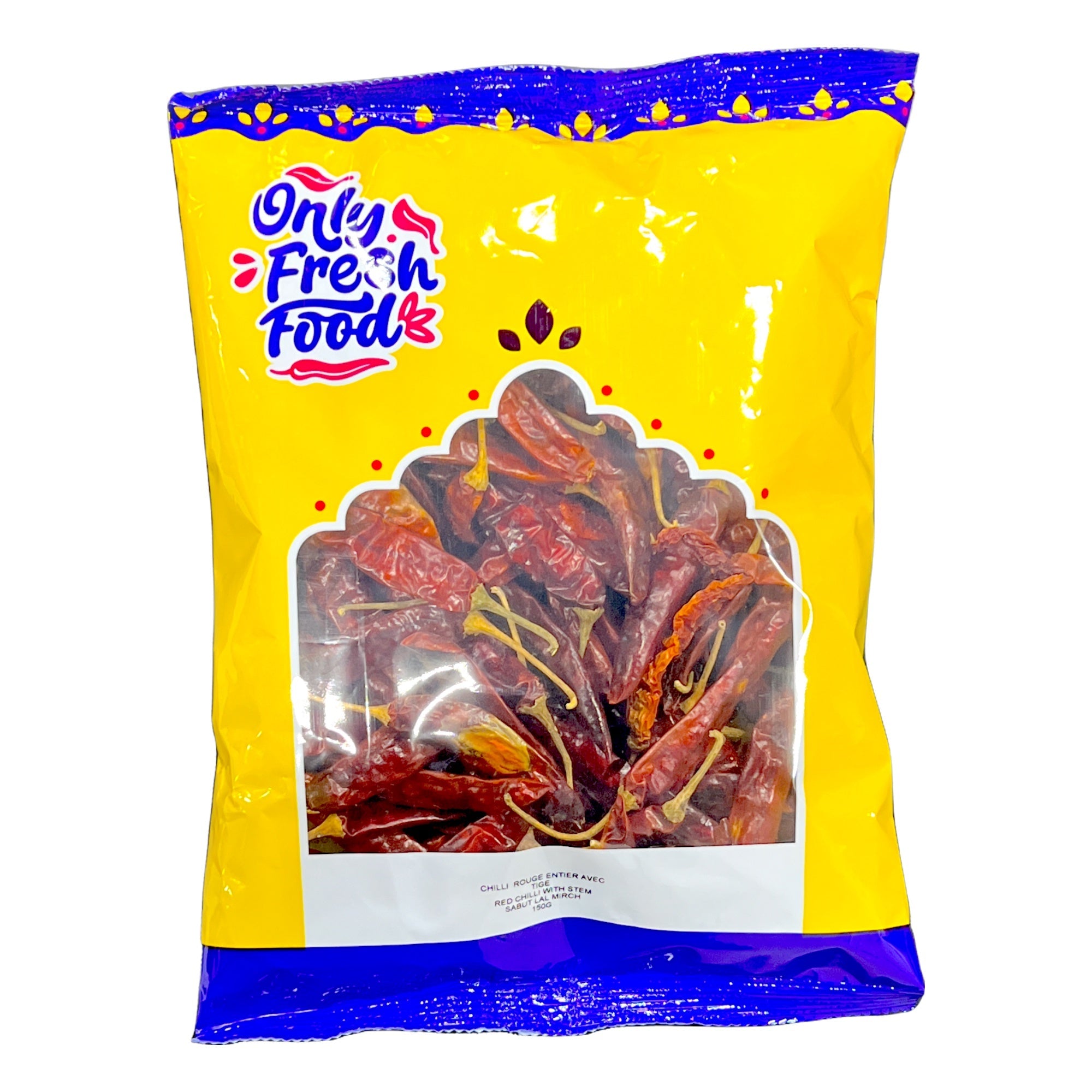 Only Fresh Food Red Chilli With Stem 150g