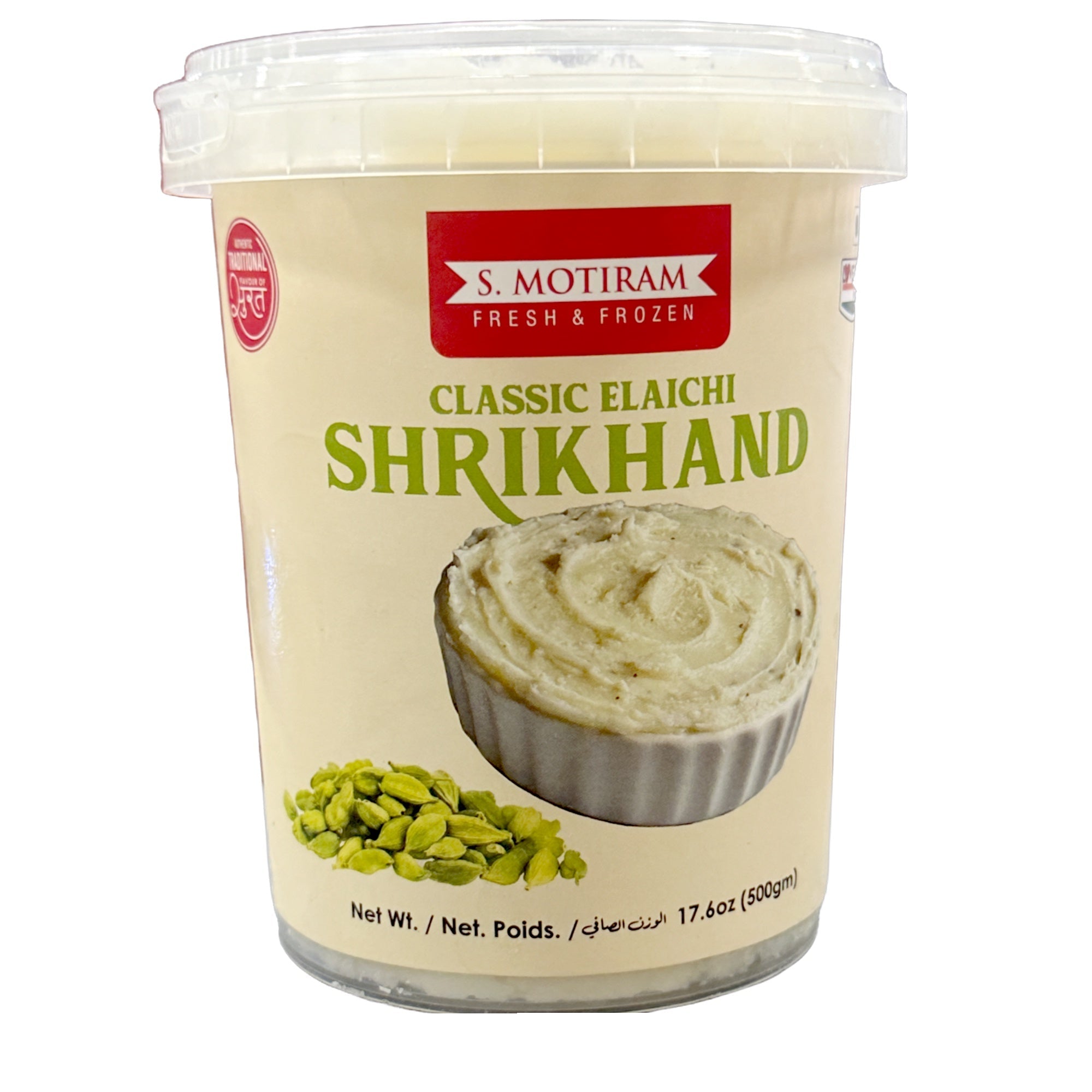 S Motiram Classic Elaichi Shrikhand 500g