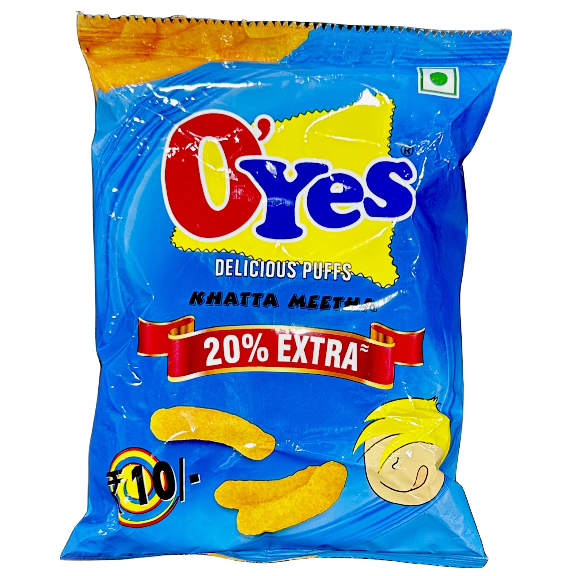 O’Yes Khatta Meetha Puff 32gm