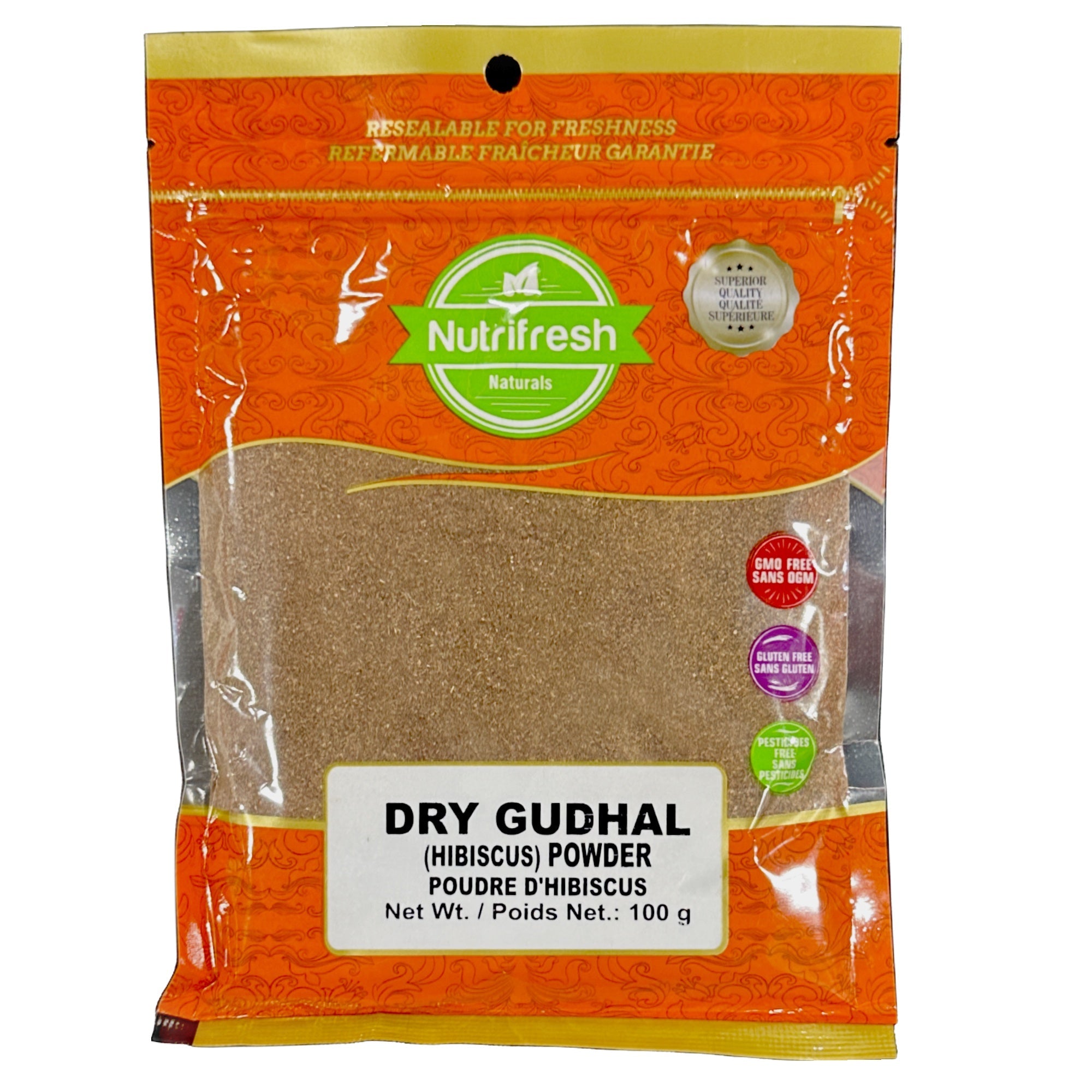 Nutrifresh Dry Gudghal (Hibiscus) Powder 100g