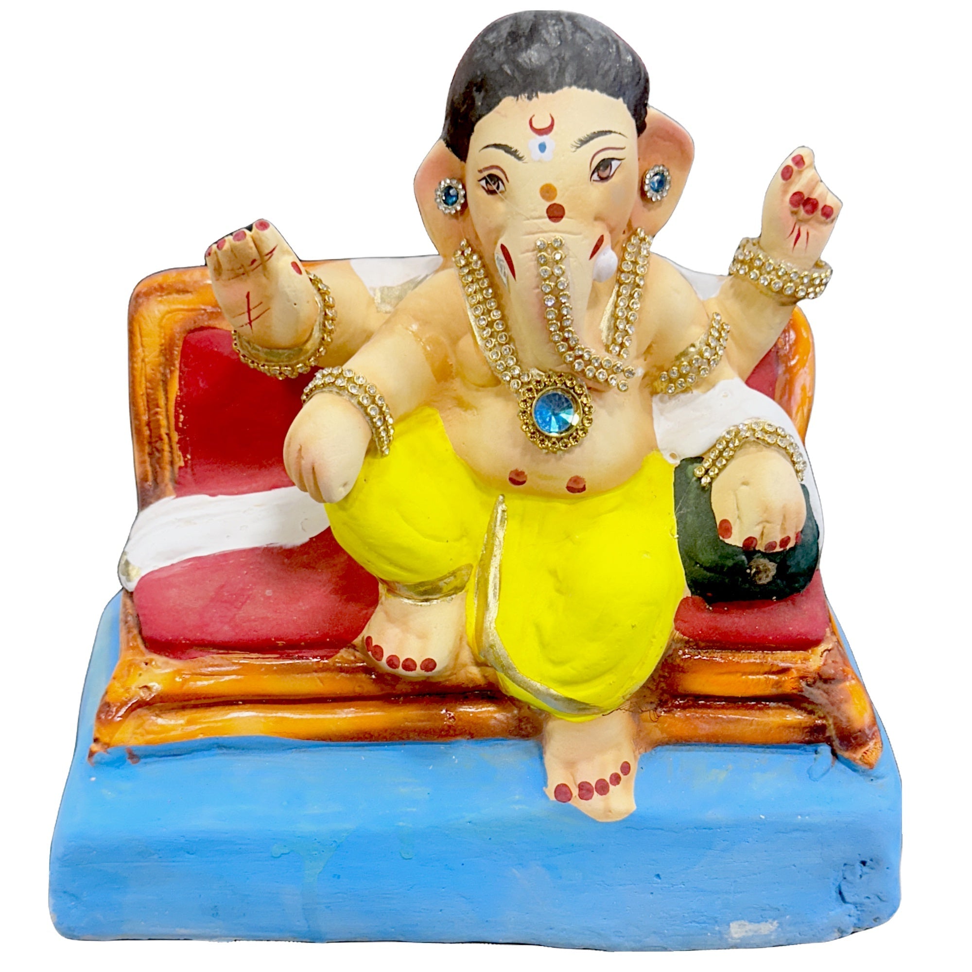 Eco-Friendly Ganesh Idol 10'' (Deco 2025)