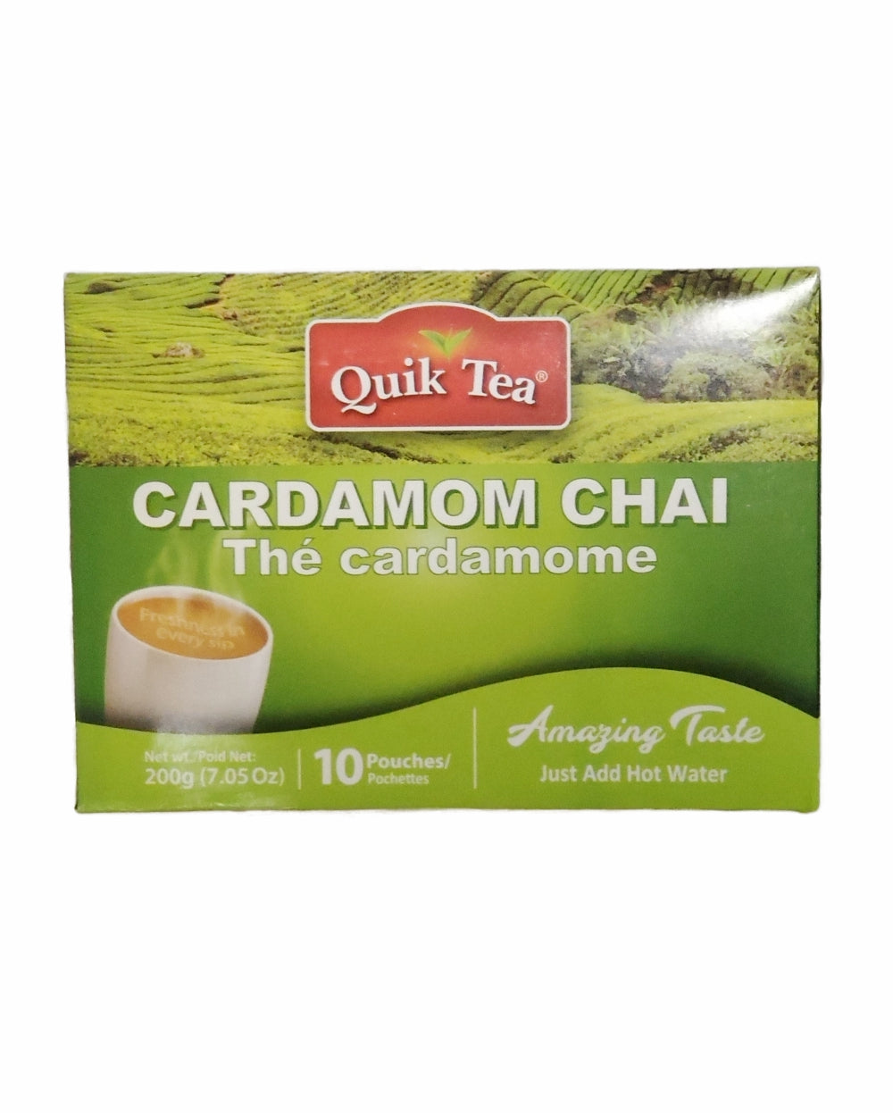 Quik Tea Cardamom Chai 200gm (10 pouches)