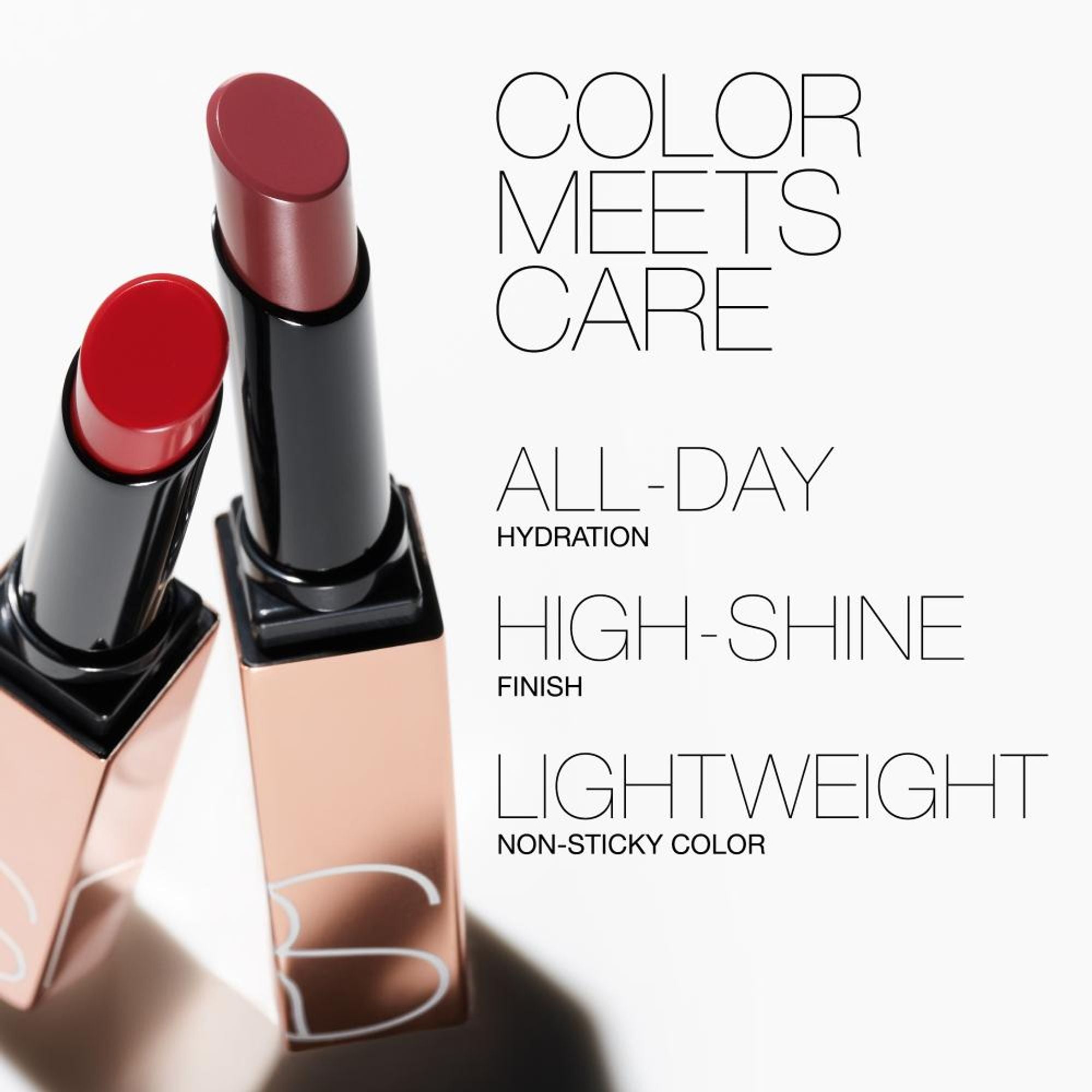 NARS Afterglow Sensual Shine Lipstick - Hot Rush