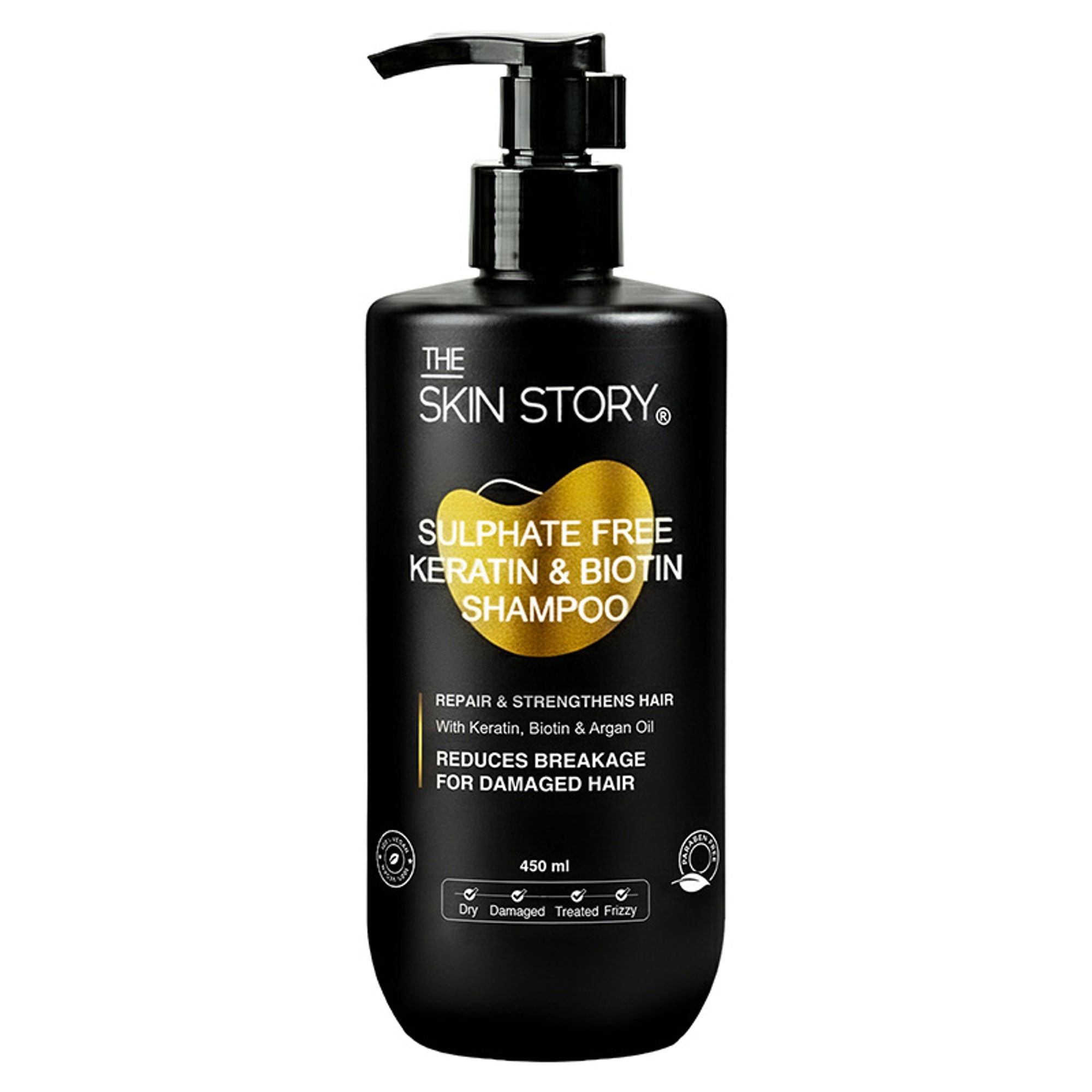 The Skin Story Sulphate Free Keratin Smooth Shampoo