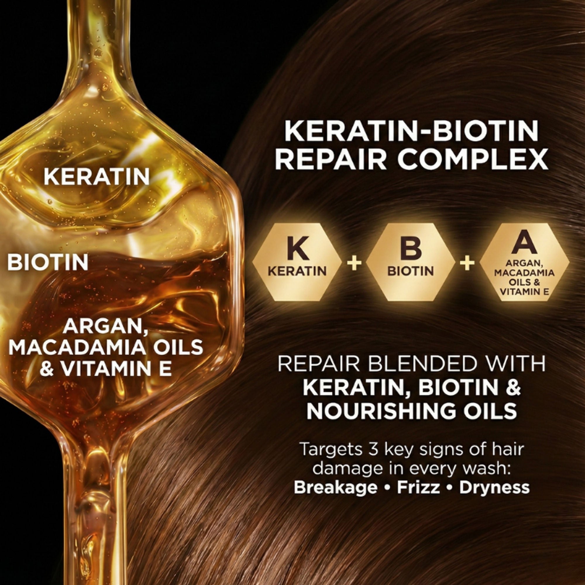 The Skin Story Sulphate Free Keratin Smooth Shampoo