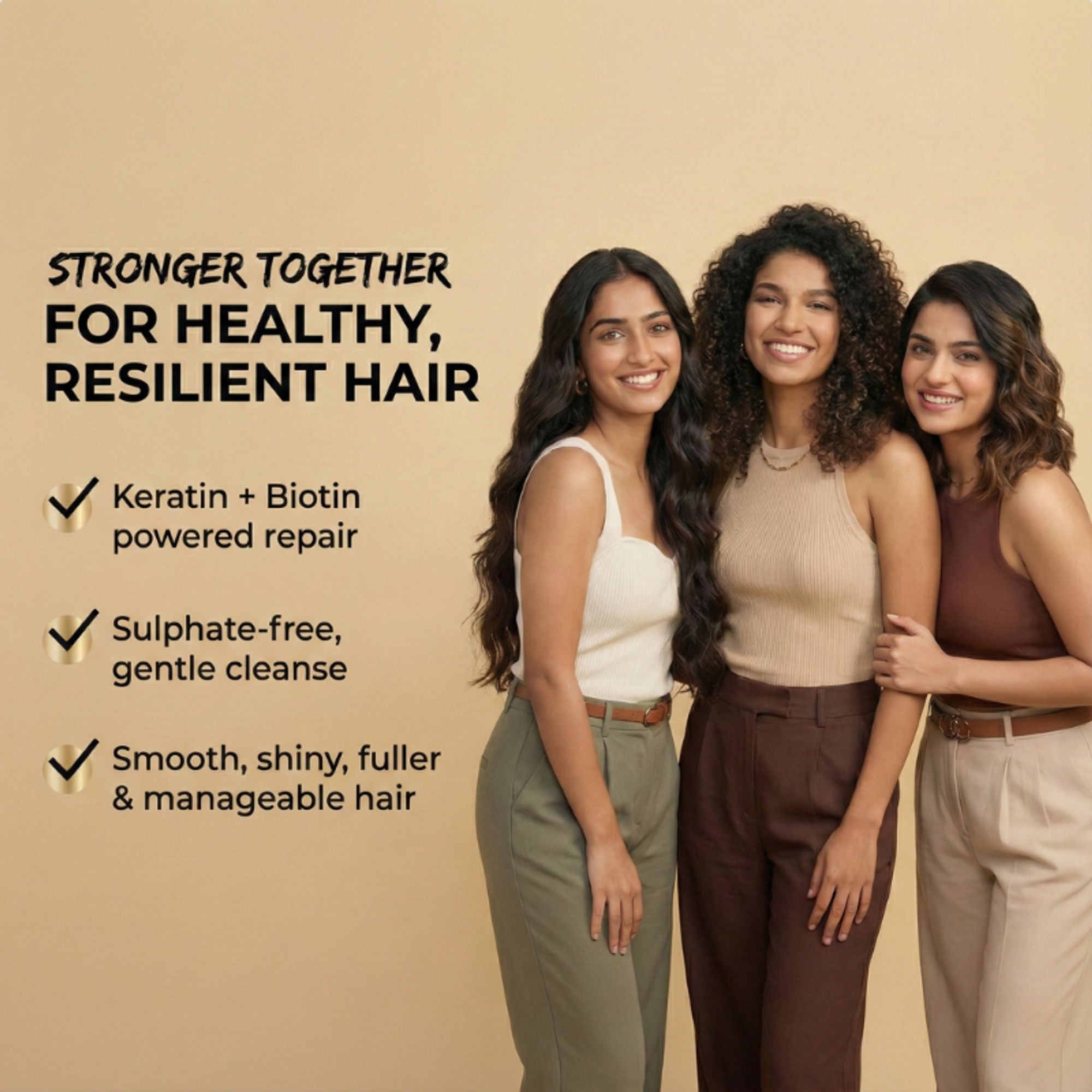The Skin Story Sulphate Free Keratin Smooth Shampoo