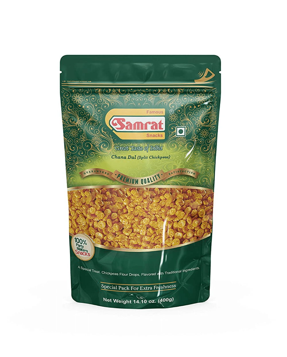 Samrat Snacks Chana Dal 400g