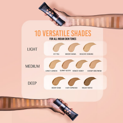 LoveChild By Masaba Gupta Skip Everything Blurring Serum Skin Tint - Lonely Lioness