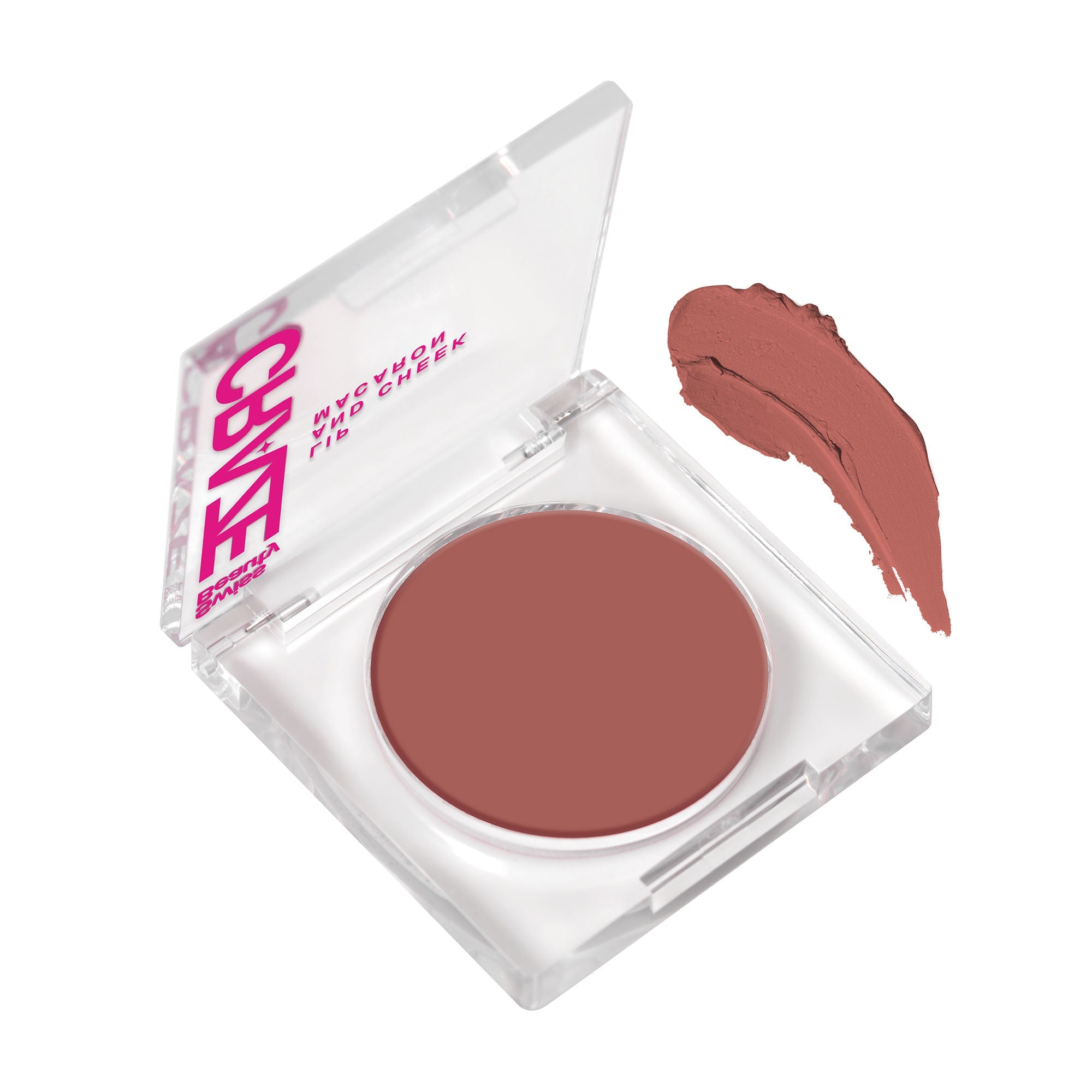 Swiss Beauty CRAZE Lip & Cheek Macaron With Vitamin E And Olive Oil - 01 Brown Pie