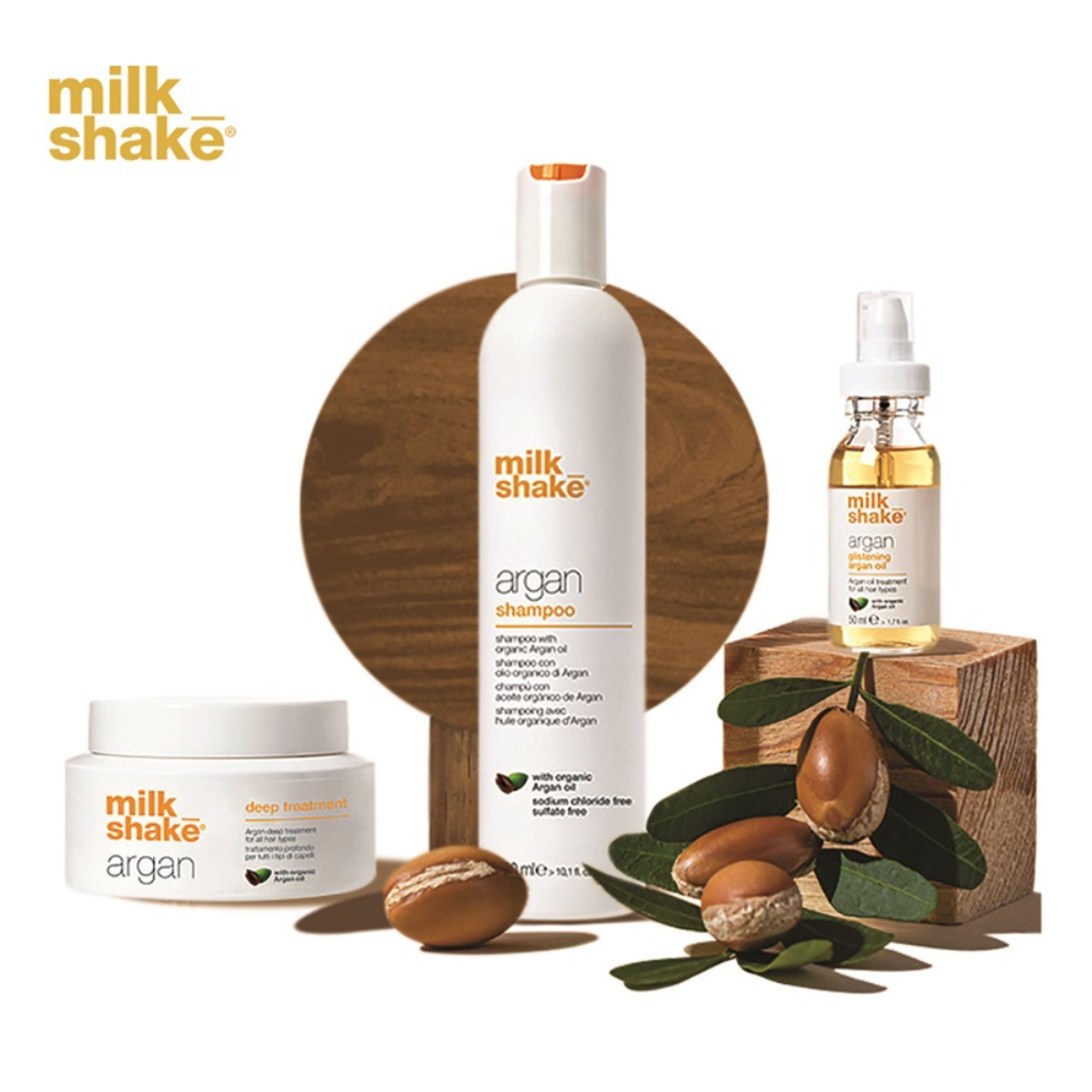 Milkshake Argan Oil For Instant Shiny & Frizz-Free Hair With Nourishment