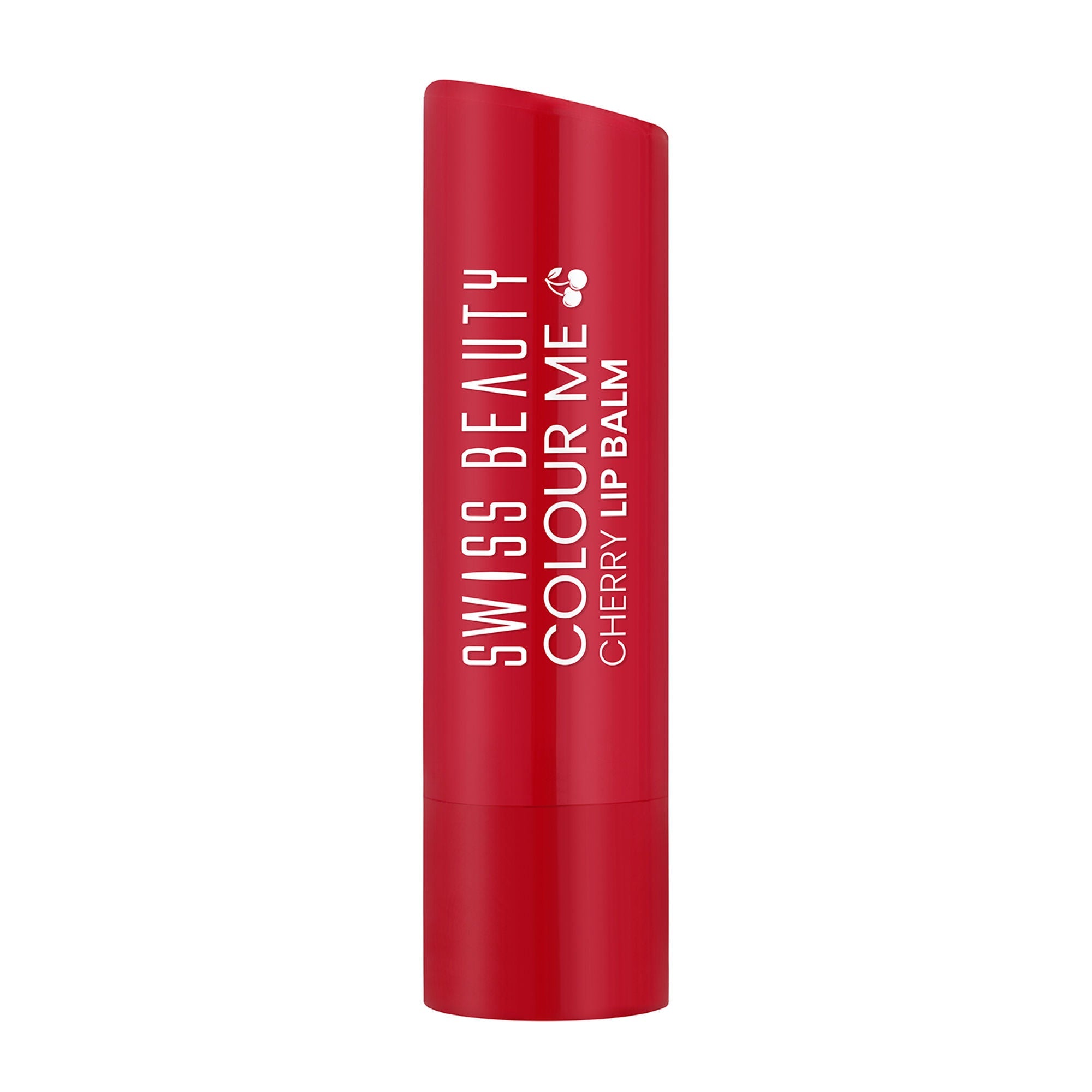 Swiss Beauty Colour Me Tinted Lip Balm For Dry With SPF 15 , Shea Butter and Vitamin E - Cherry Pop
