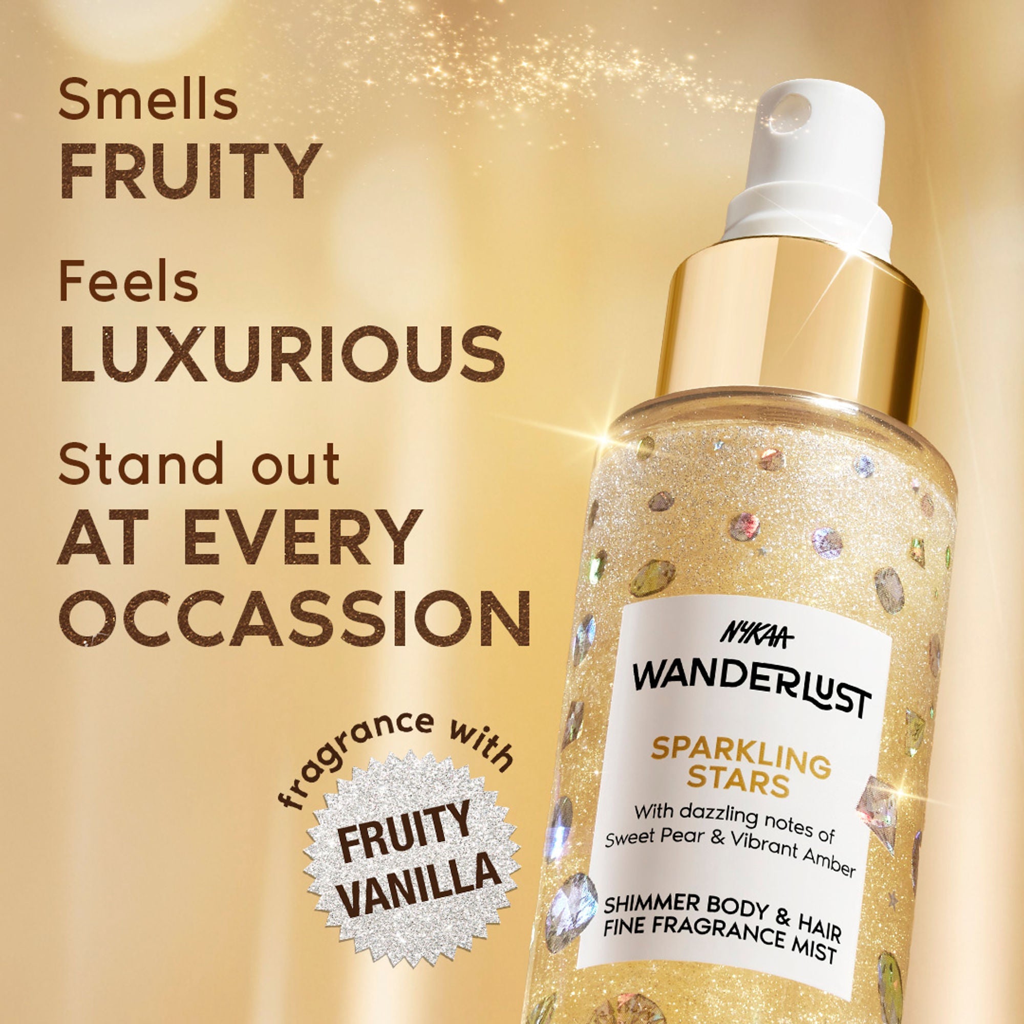 Wanderlust Fragrance Mist For Her - Sparkling Stars