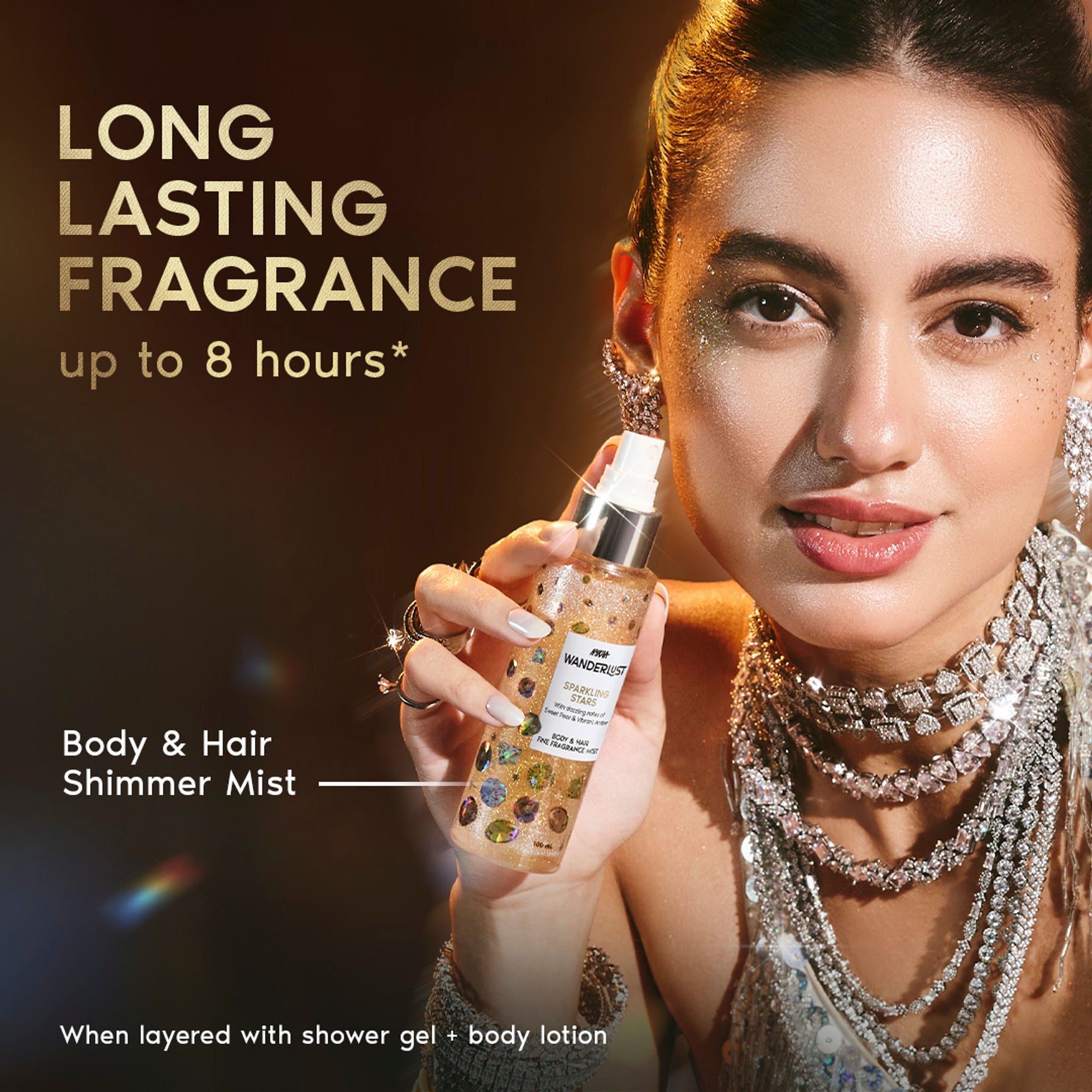 Wanderlust Fragrance Mist For Her - Sparkling Stars