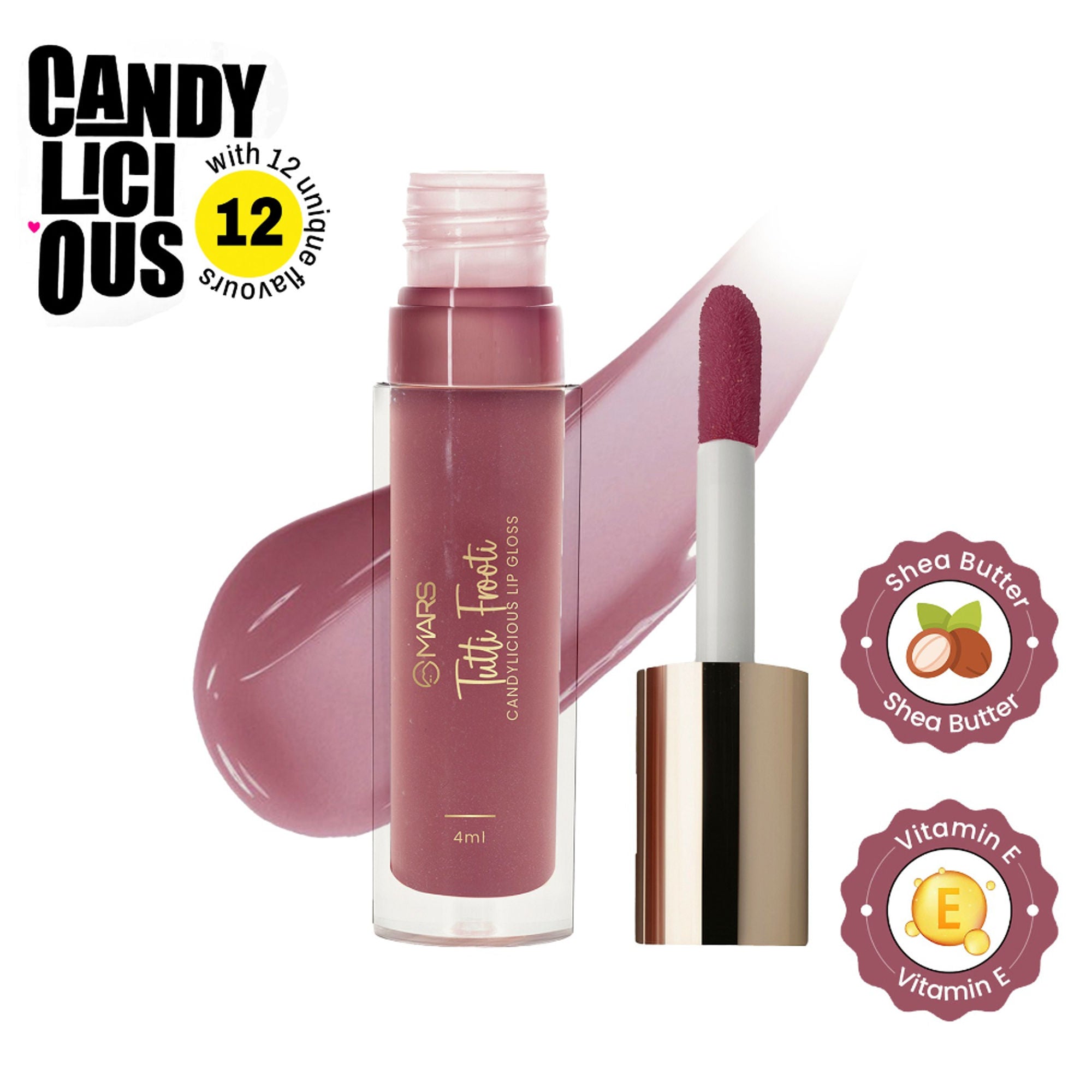 MARS Cosmetics Candylicious Colored Lip Gloss - Tutti Frooti