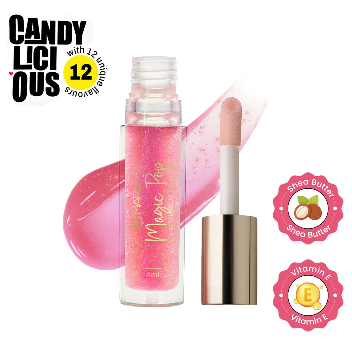 MARS Cosmetics Candylicious Colored Lip Gloss - Magic Pop