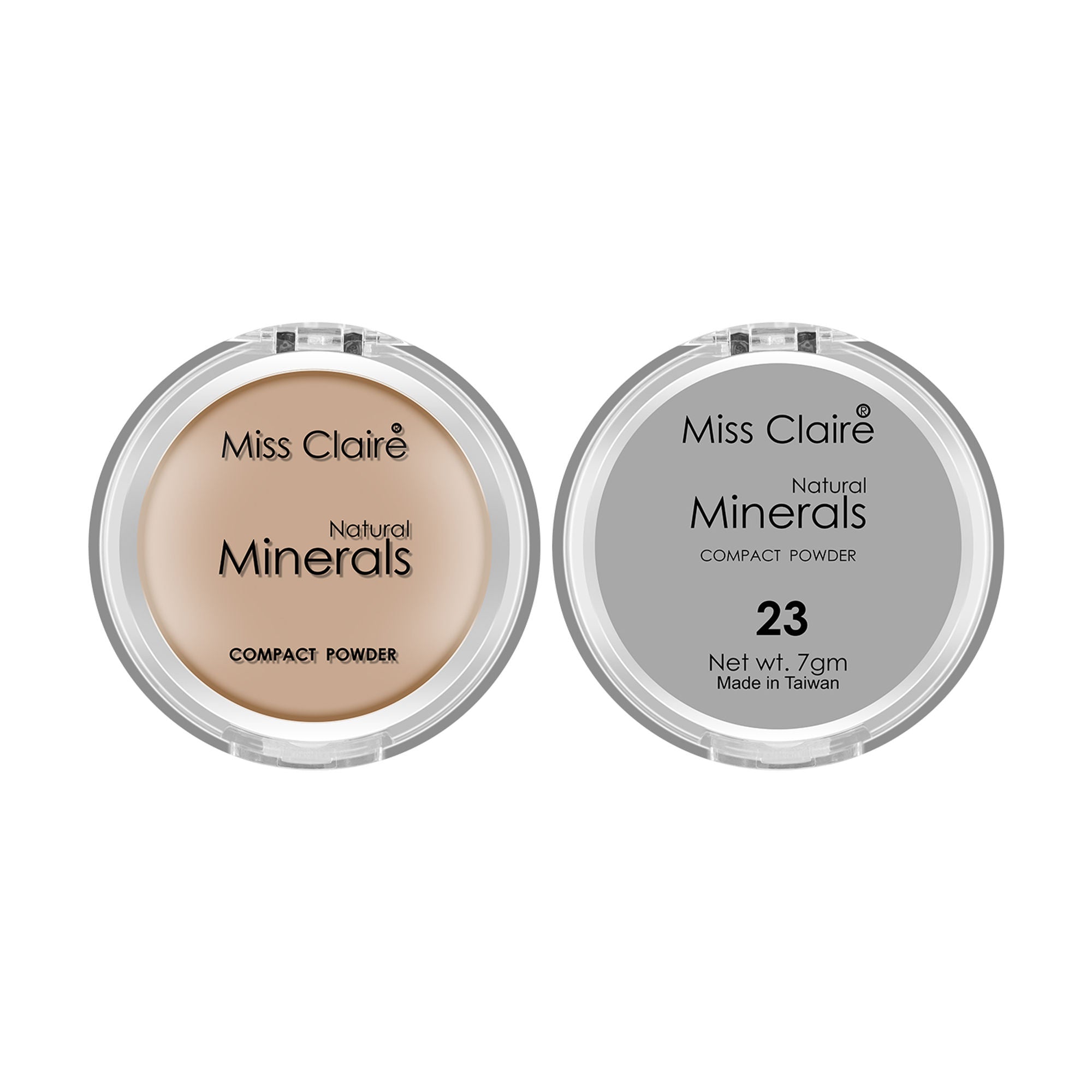 Miss Claire Natural Mineral Compact Powder - 23