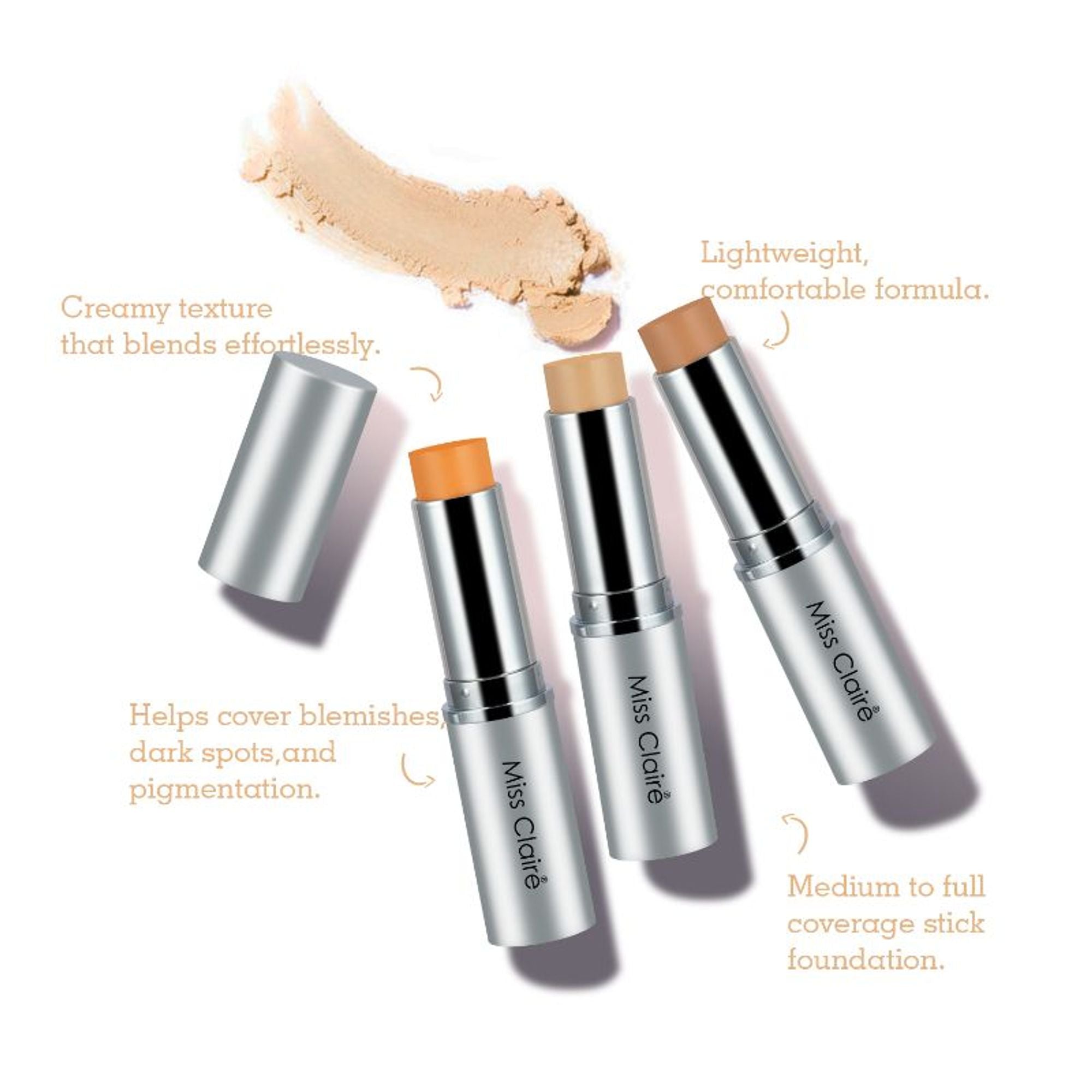 Miss Claire Prestige Stick Foundation - 626C