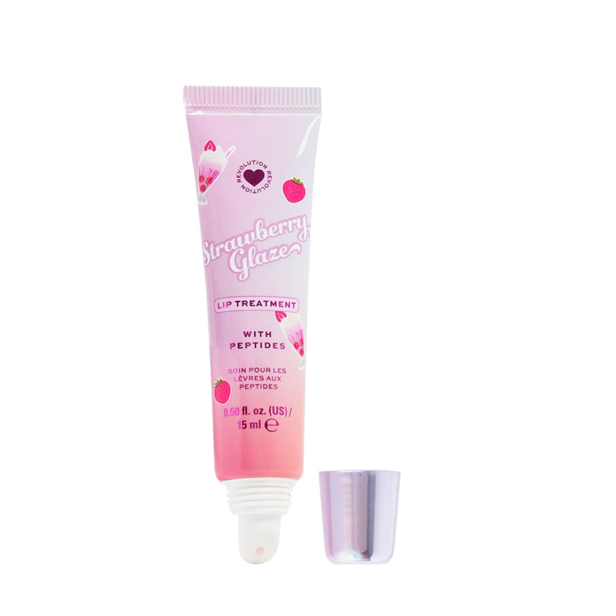 Makeup Revolution Strawberry Glaze Peptide Lip Treatment