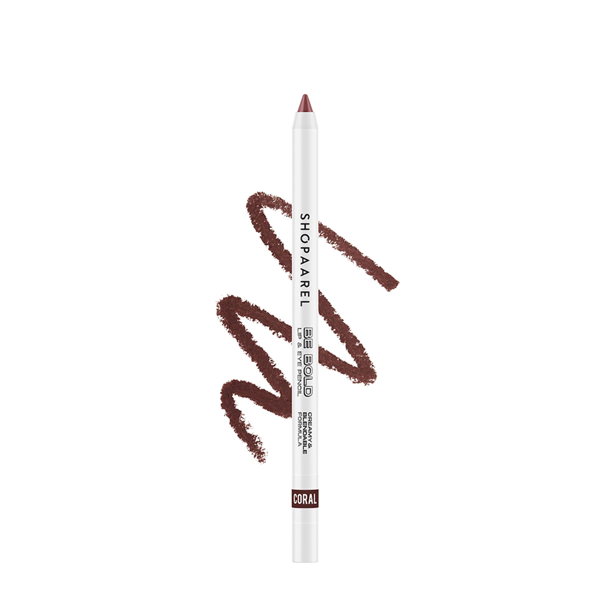 Shopaarel Be Bold Lip & Eye Pencil - Coral