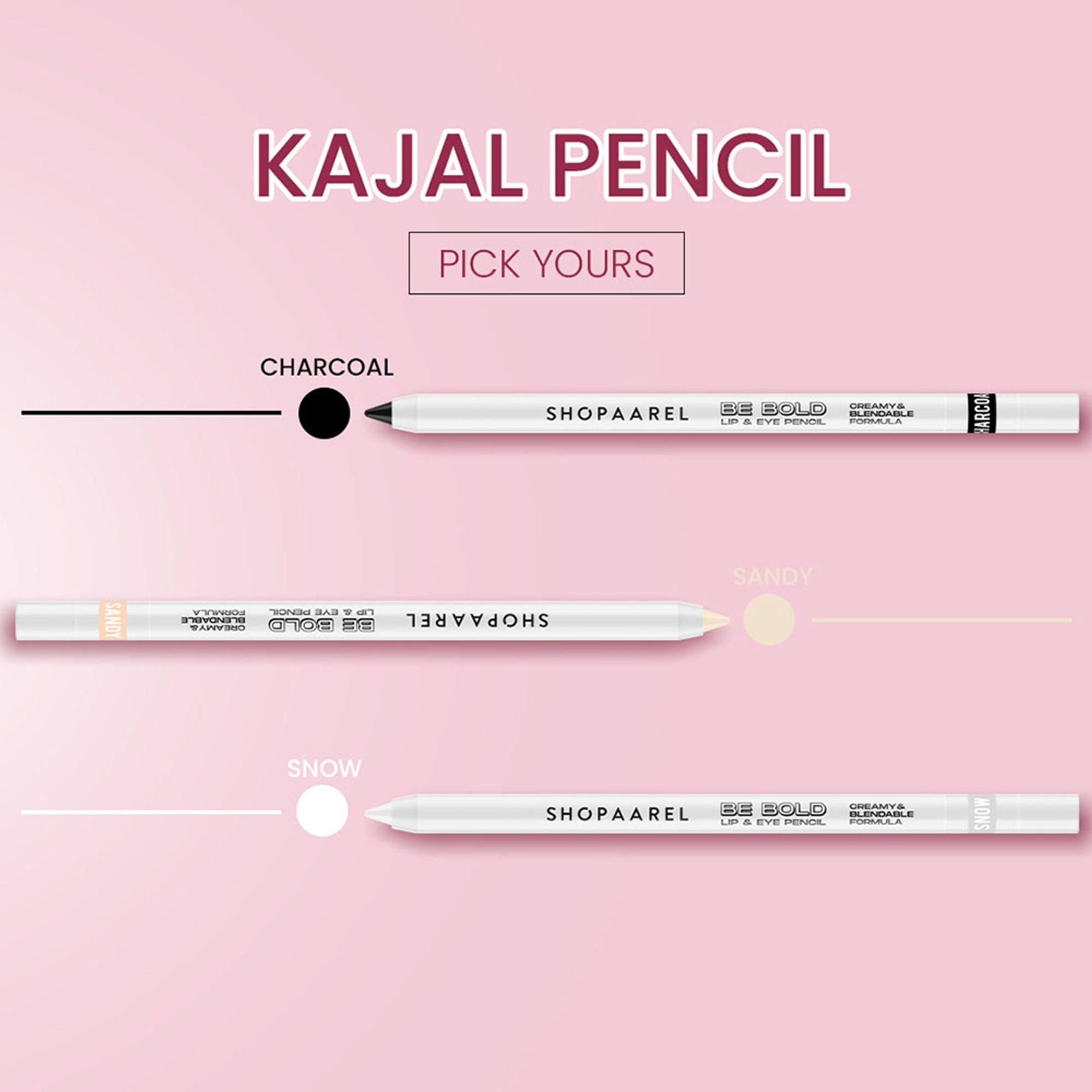 Shopaarel Be Bold Lip & Eye Pencil - Brownie