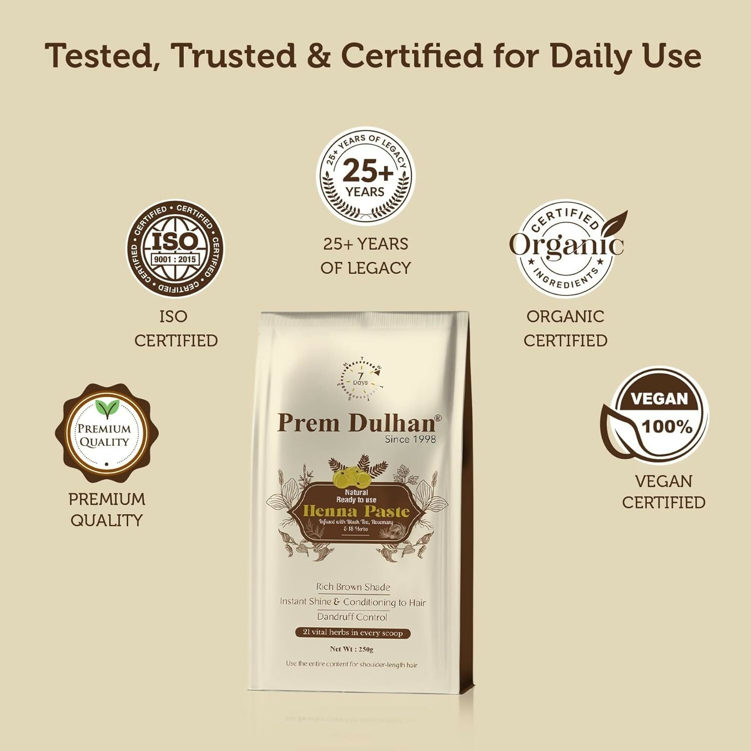 Prem Dulhan Henna Paste Ready to Apply