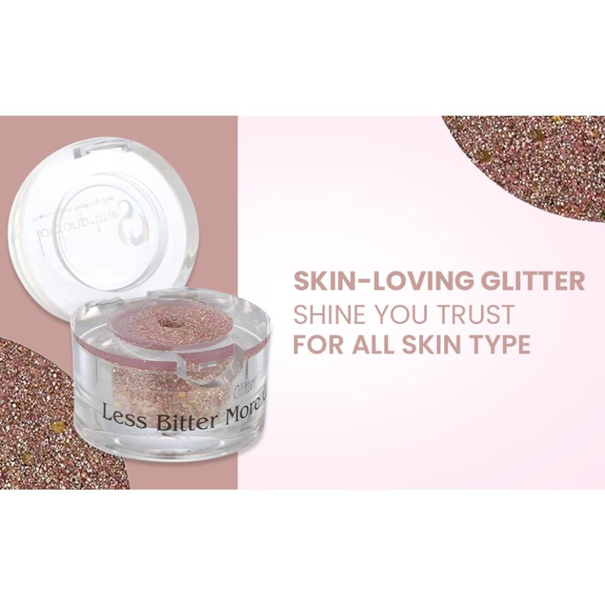 London Prime Makeup Glitter - Copper Peach