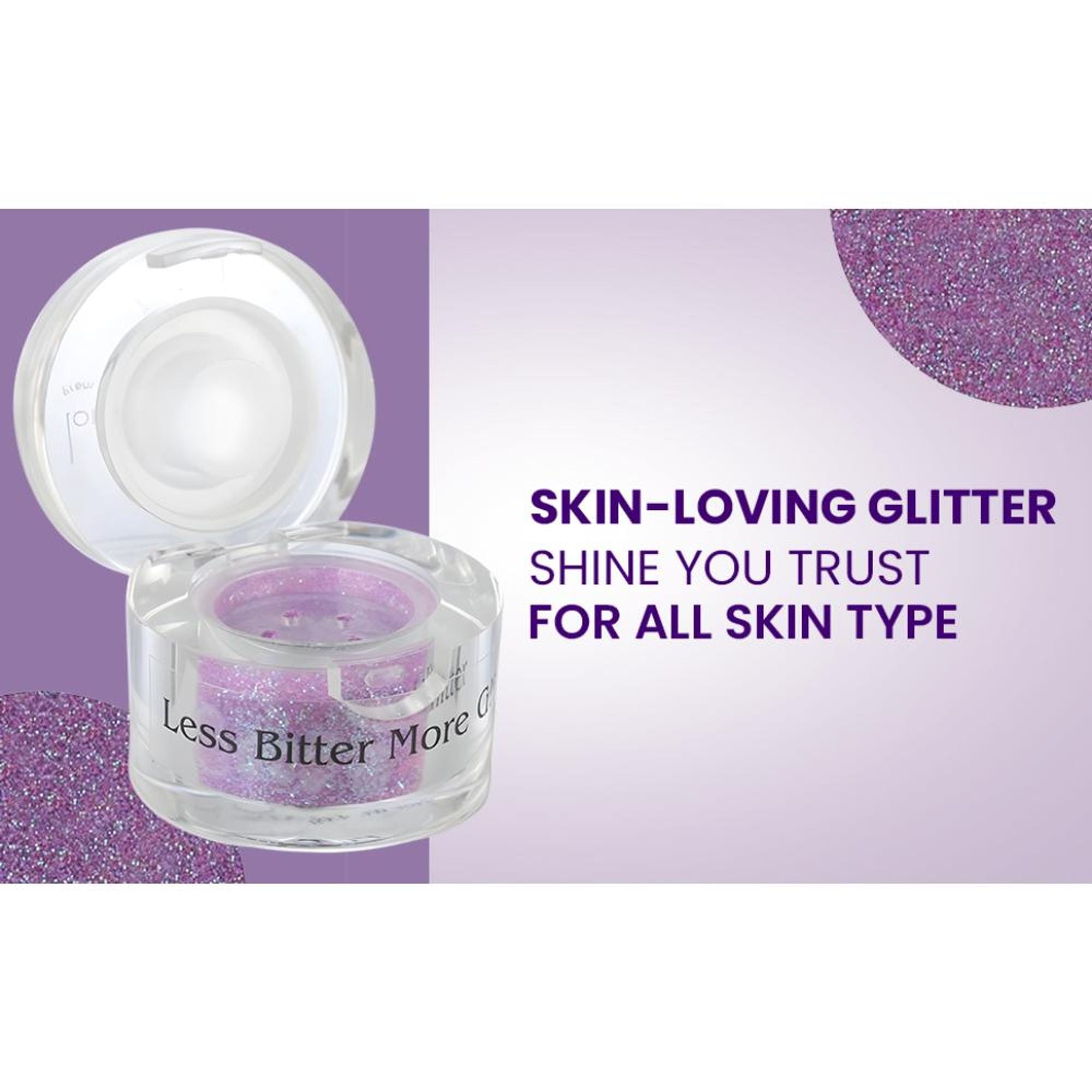 London Prime Makeup Glitter - Purple
