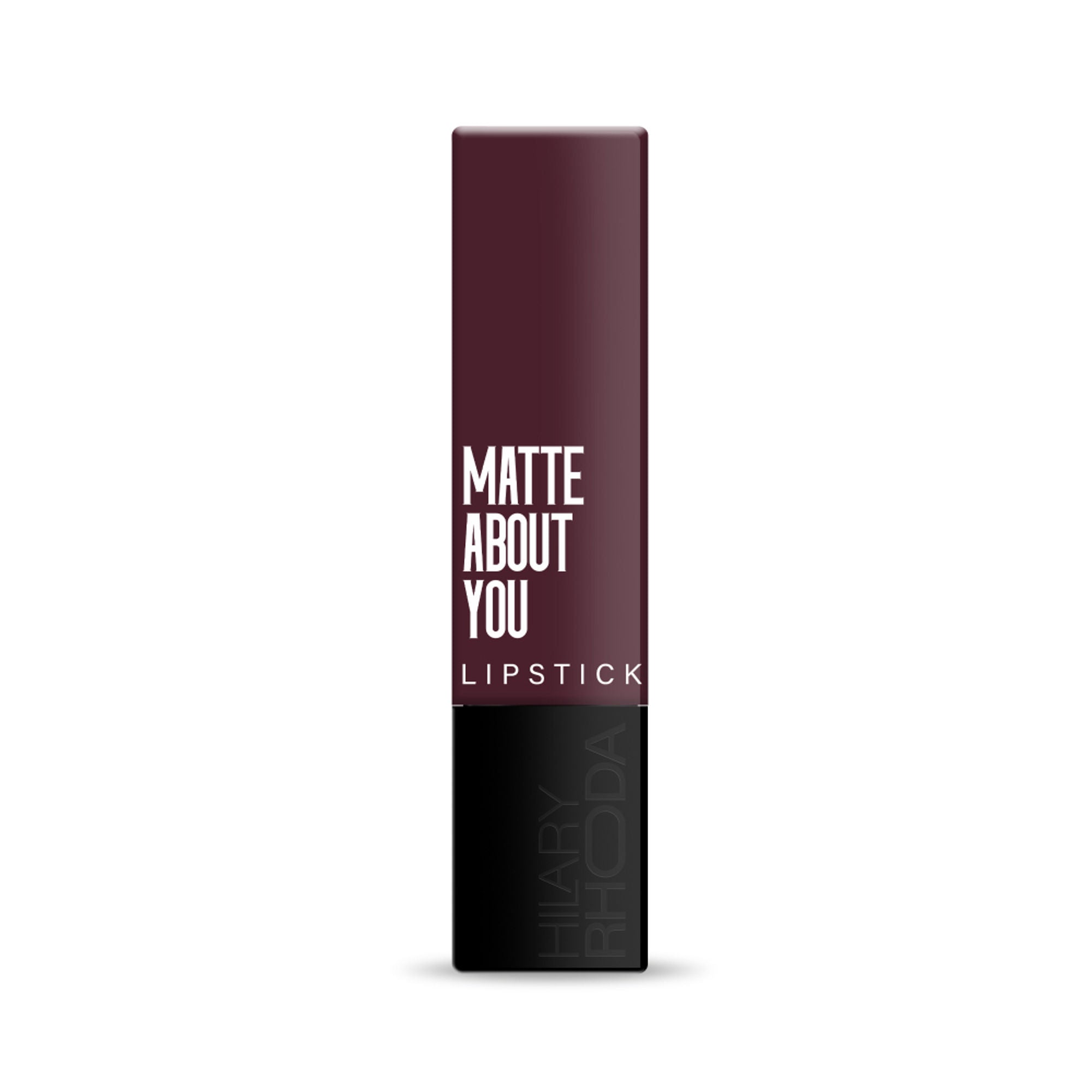 Hilary Rhoda Matte About You Lipstick - Burgundy Magic 10