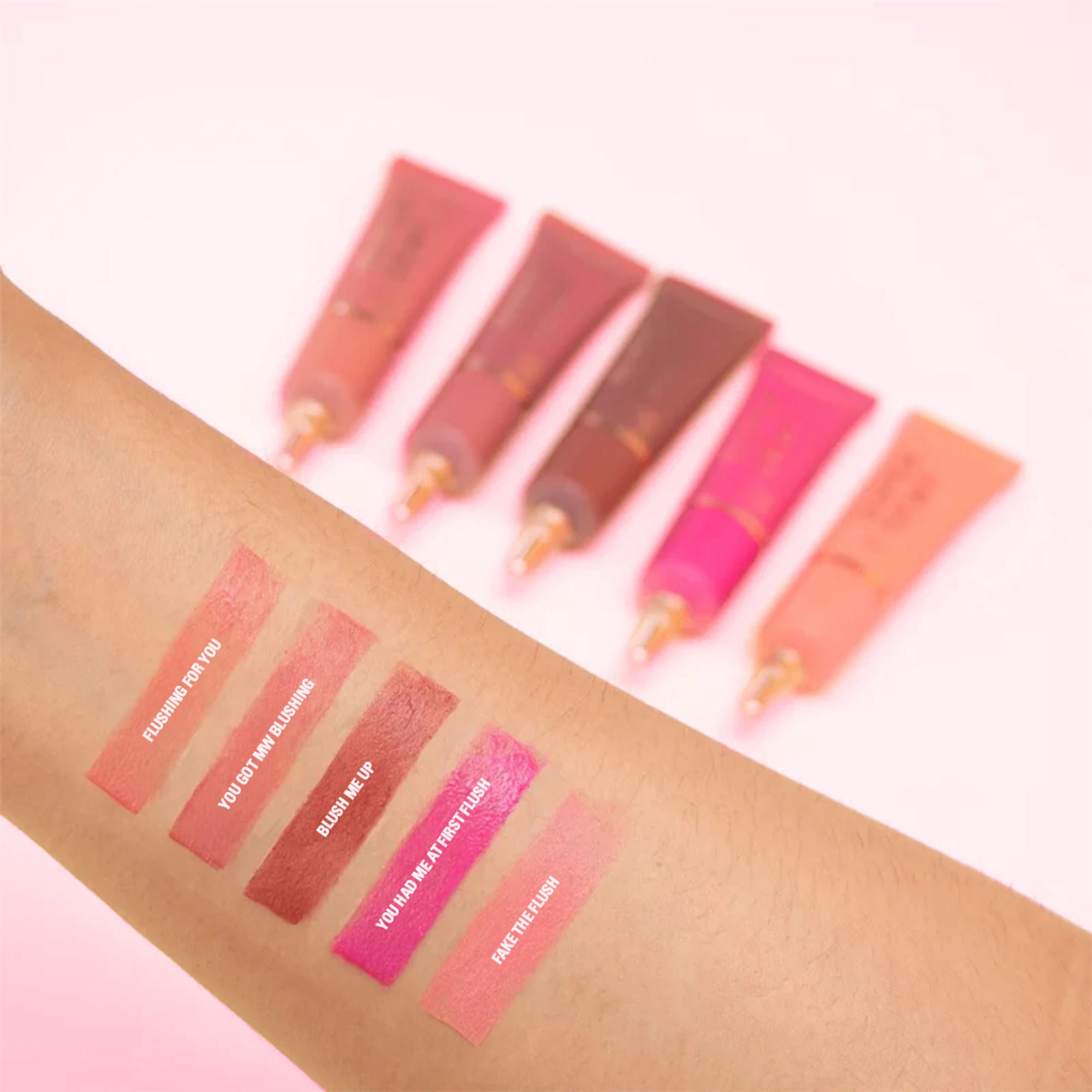 Makeup Revolution Superdewy Liquid Blusher - Ultra Pigmented-Dewy & Radiant Formula You Had Me At First Blush - Flushing For You