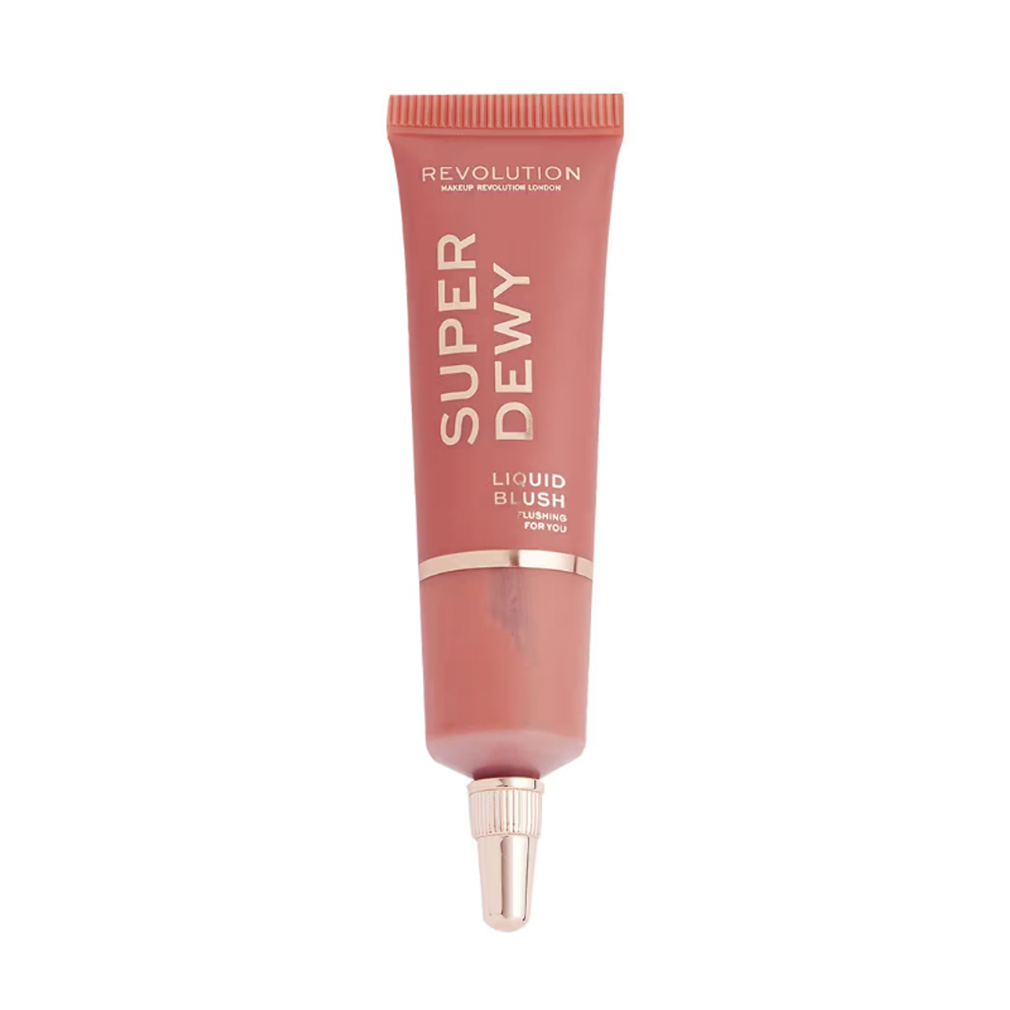 Makeup Revolution Superdewy Liquid Blusher - Ultra Pigmented-Dewy & Radiant Formula You Had Me At First Blush - Flushing For You