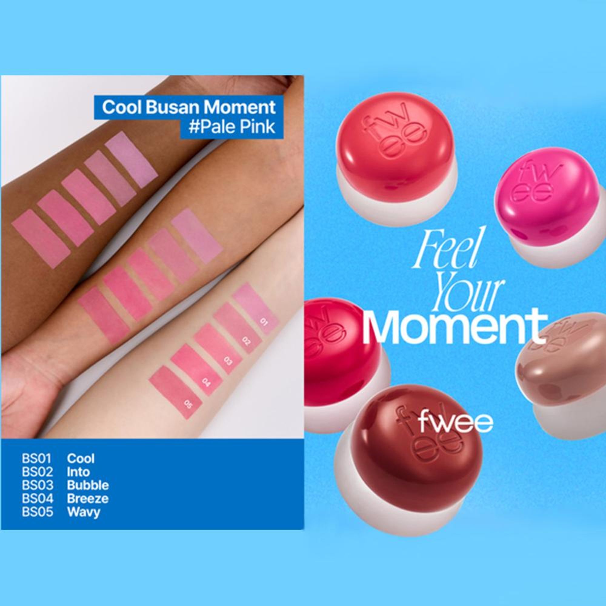 fwee Lip&Cheek Blurry Pudding Pot - Breeze