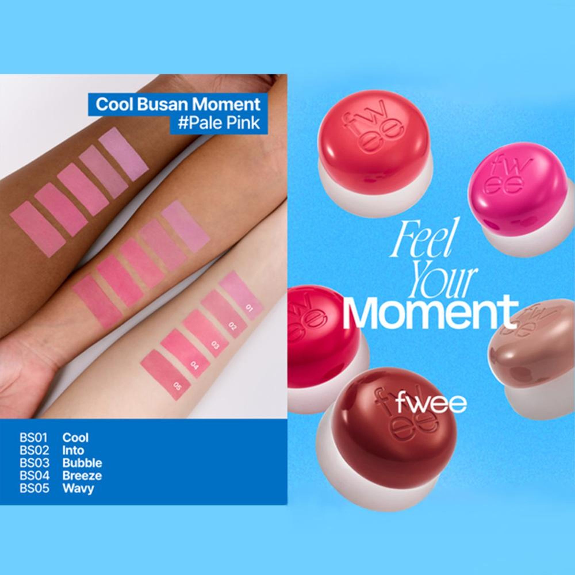 fwee Lip&Cheek Blurry Pudding Pot - Wavy