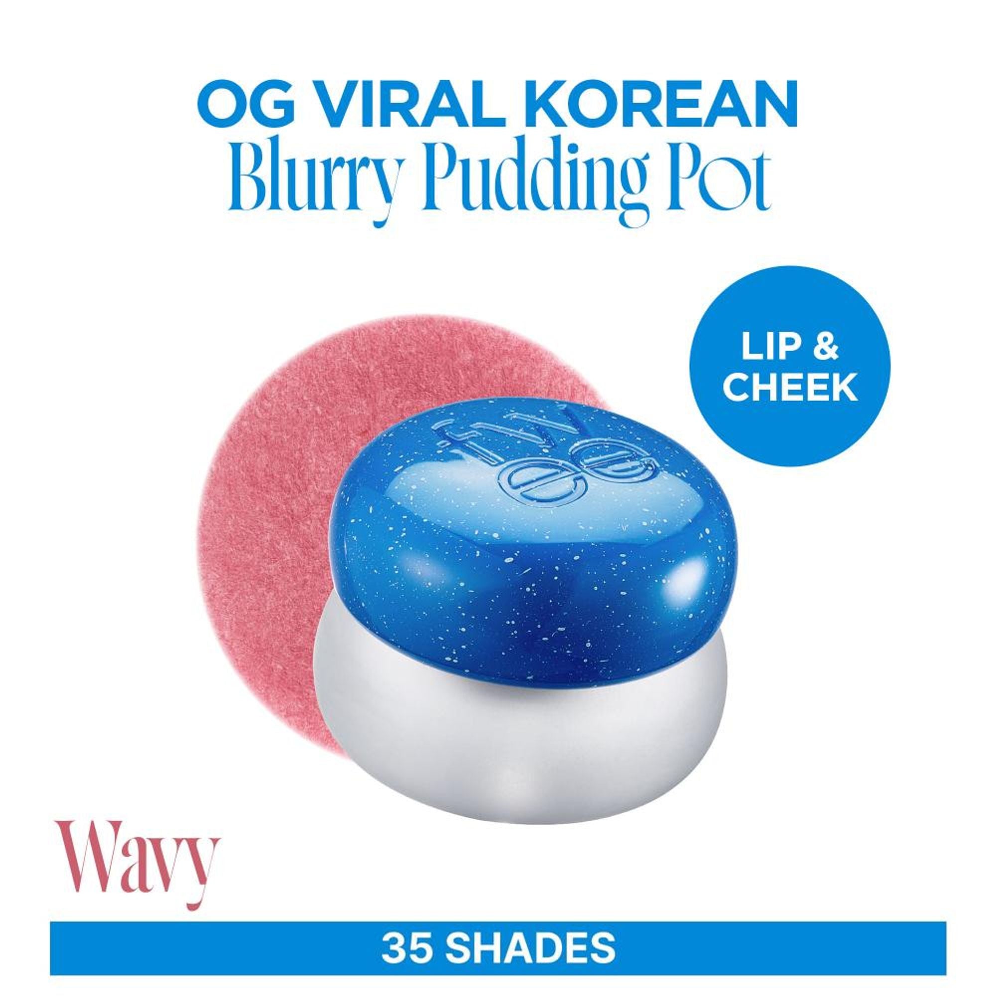 fwee Lip&Cheek Blurry Pudding Pot - Wavy