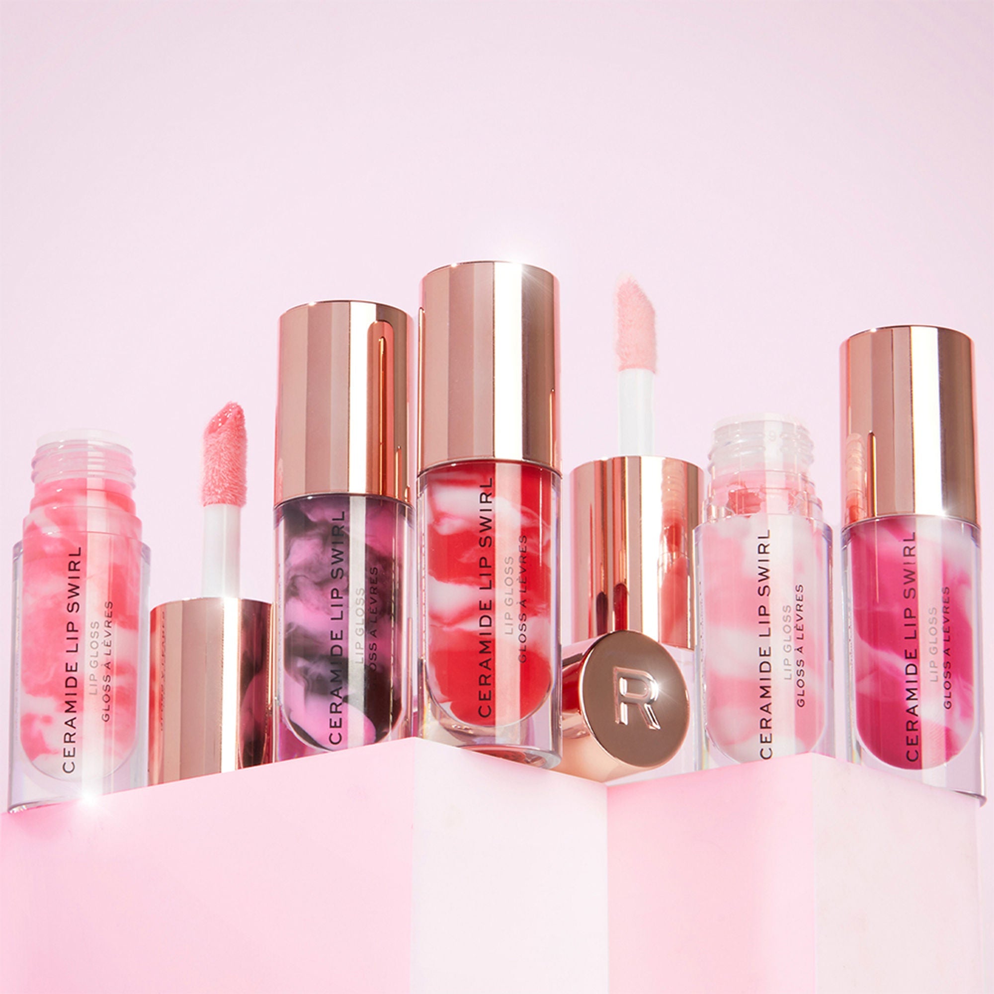 Makeup Revolution Ceramide Swirl Lip - Soft Pink