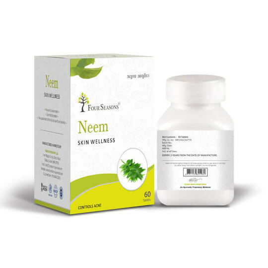 Four Seasons Neem Skin Wellness Tablets