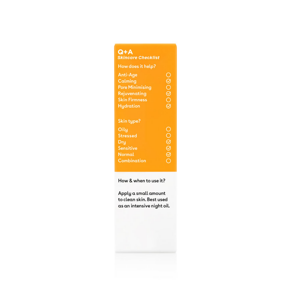 Q+A Super Food Facial Oil