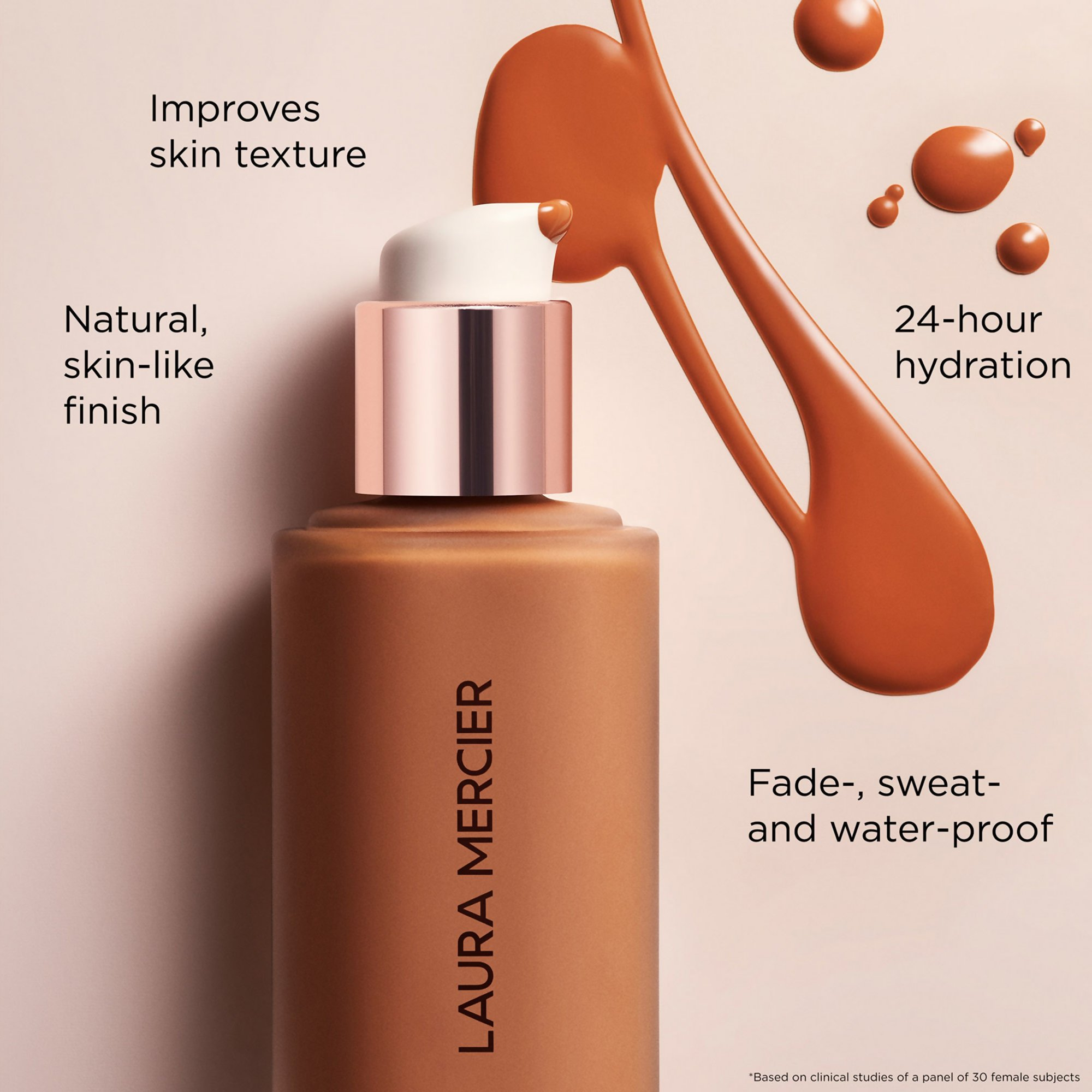 Laura Mercier Real Flawless Weightless Perfecting Foundation - 4N1 Ginger