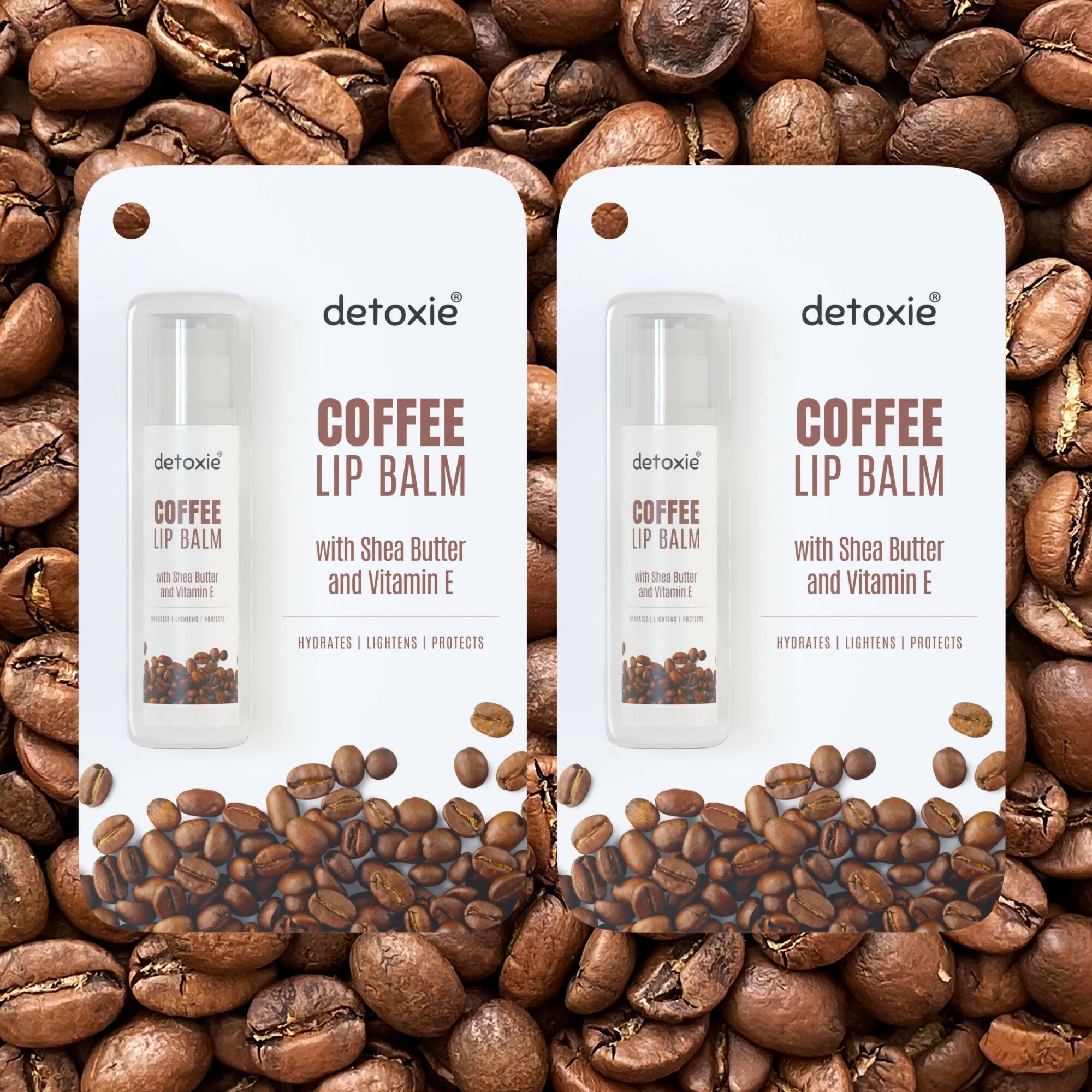 Detoxie Lip Balms Coffee With Shea Butter & Liquorice