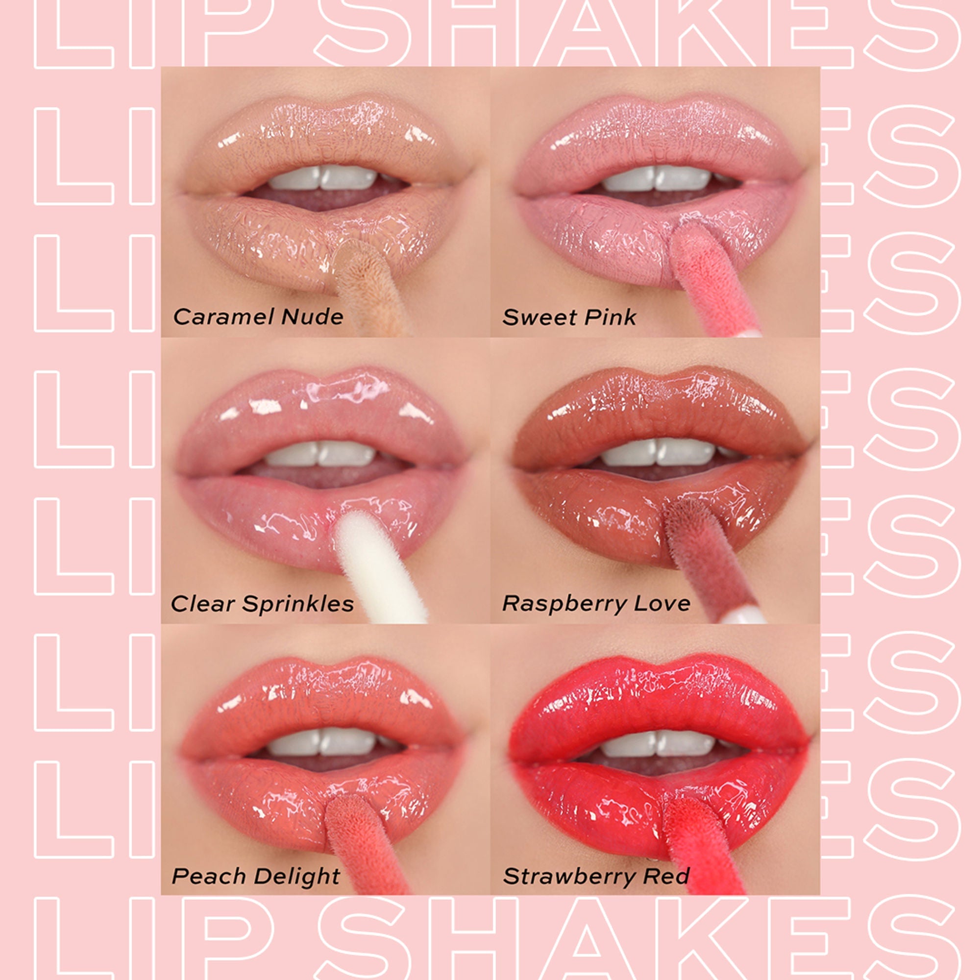 Makeup Revolution Lip Shake - Clear Sprinkles