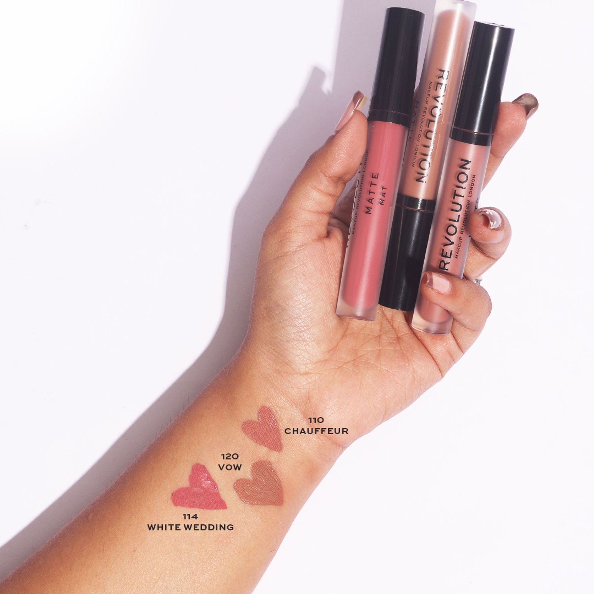 Makeup Revolution Matte Lipstick - Vow 120